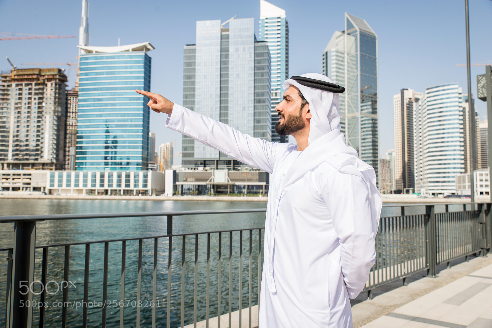 Nikon D610 sample photo. Emirati businessman portrait photography