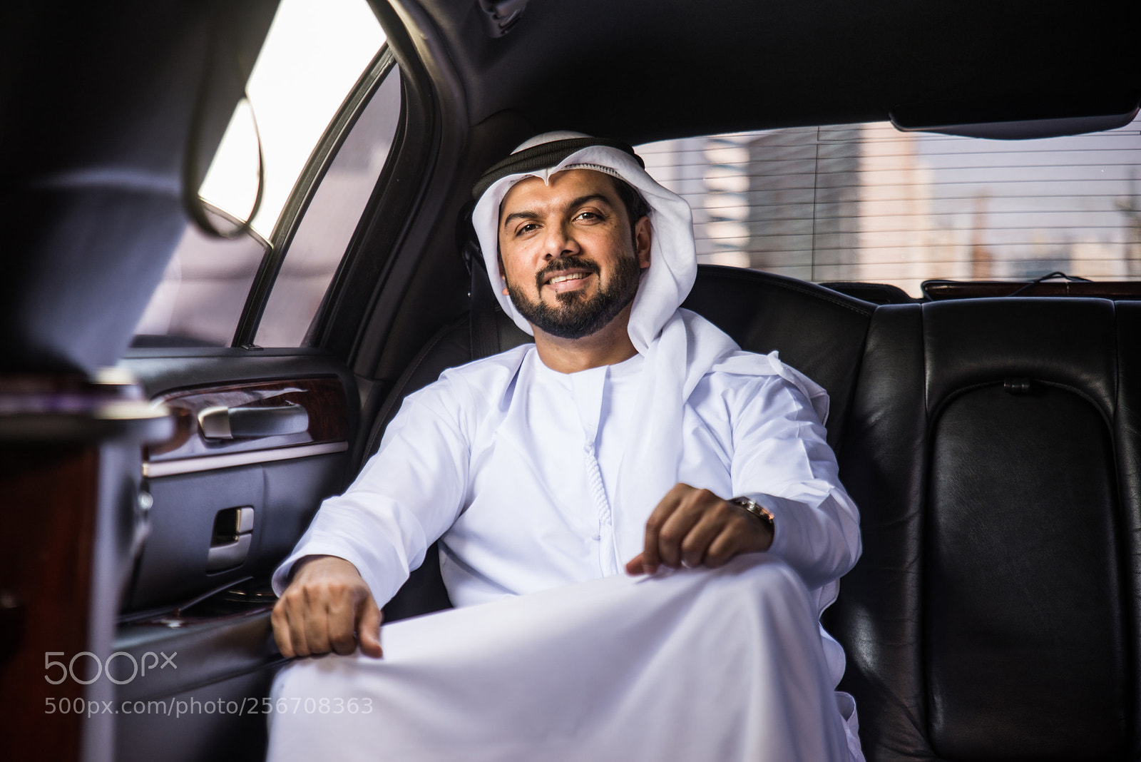 Nikon D610 sample photo. Emirati businessman portrait photography