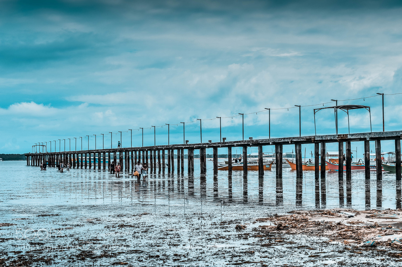 Nikon D3400 sample photo. Pier photography