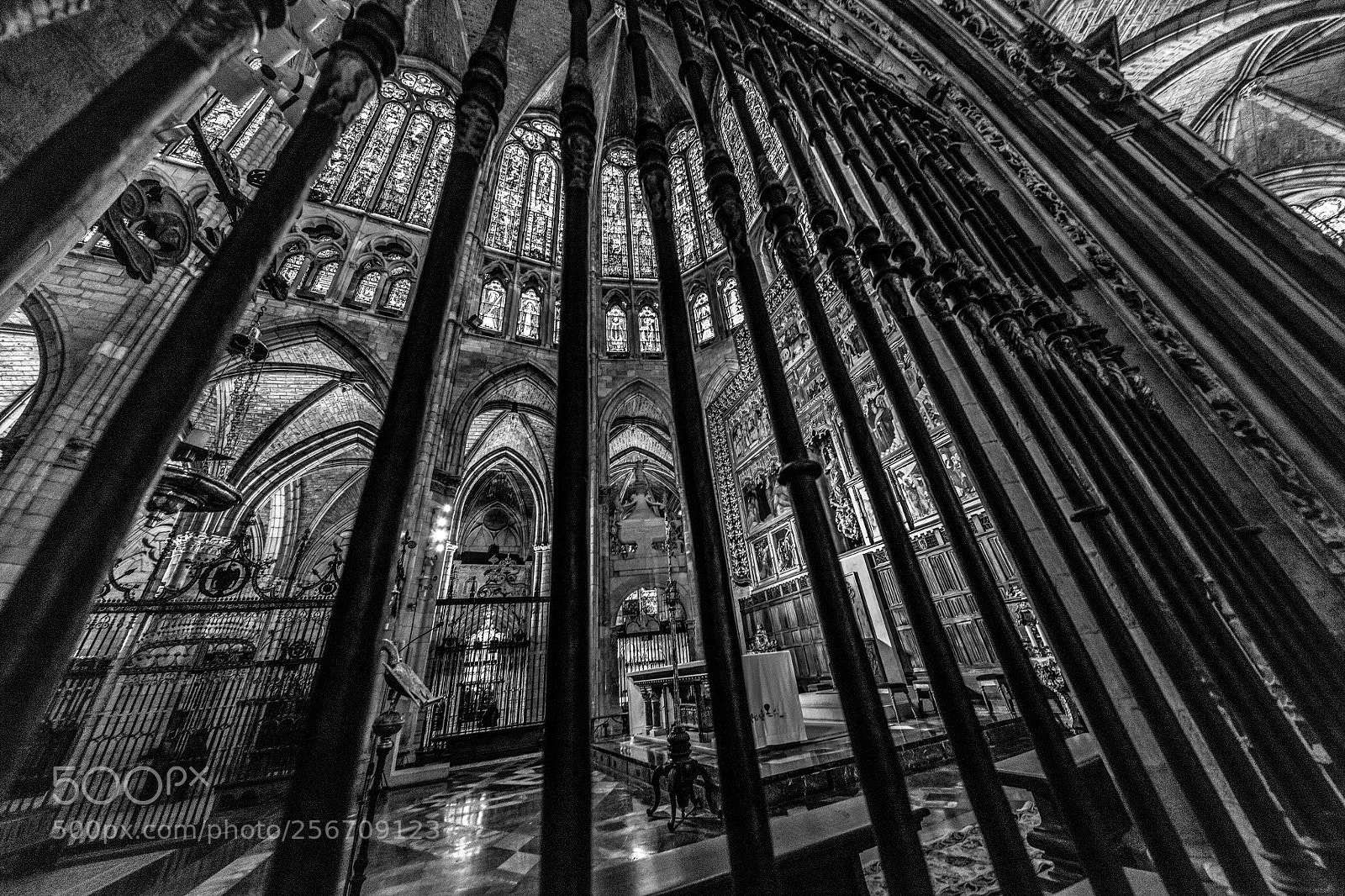 Canon EOS 5DS R sample photo. Catedral león altar photography