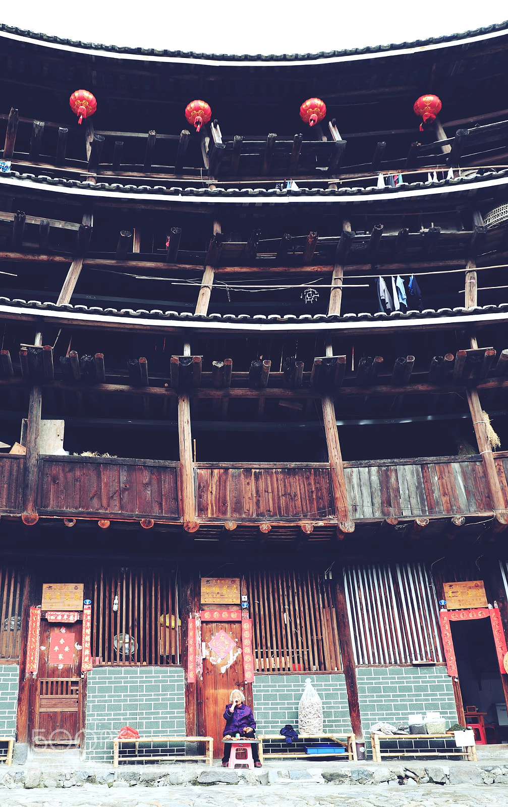 Canon EOS 6D Mark II sample photo. Fujian earthen cement pit photography