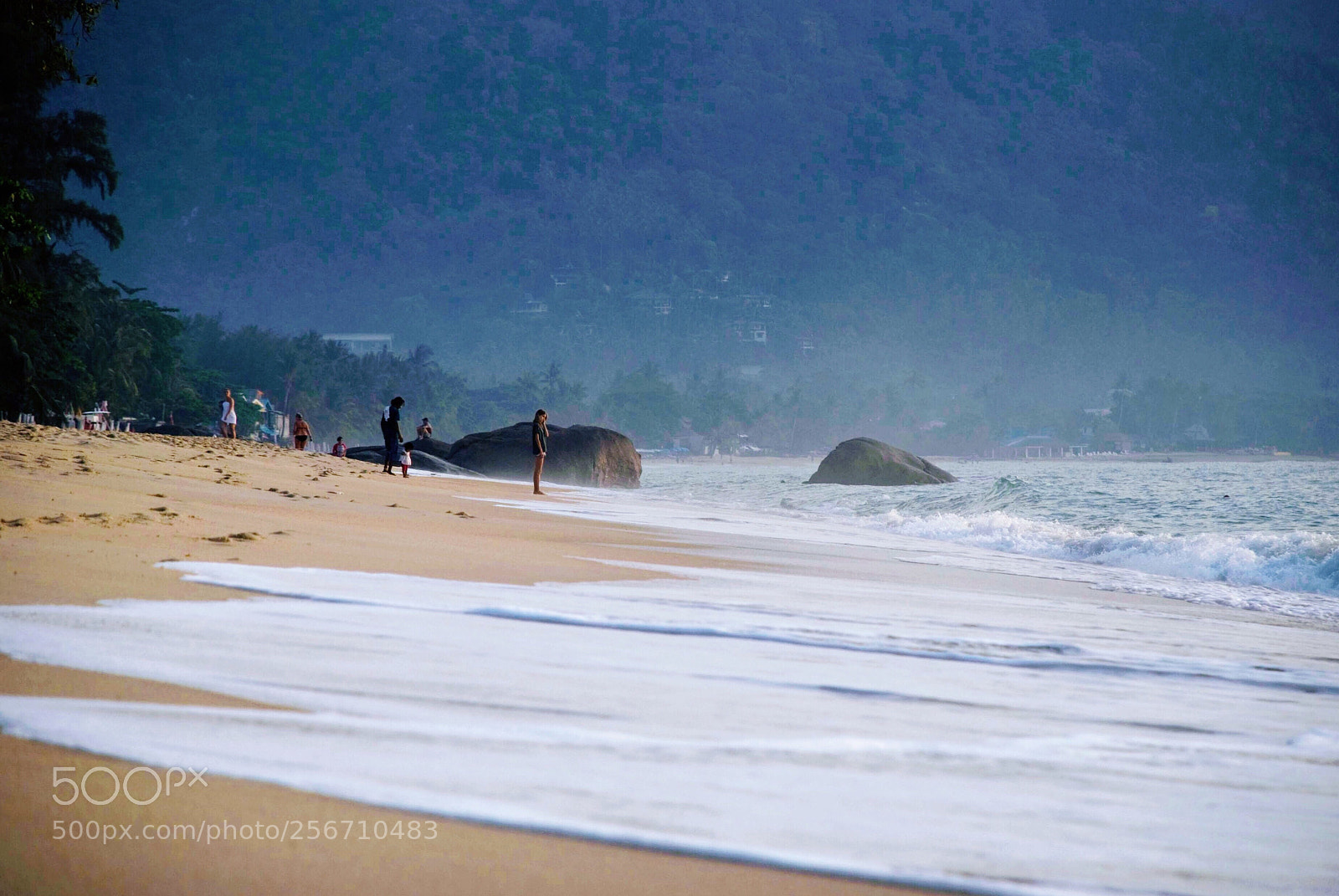 Nikon D80 sample photo. Lamai beach on koh photography