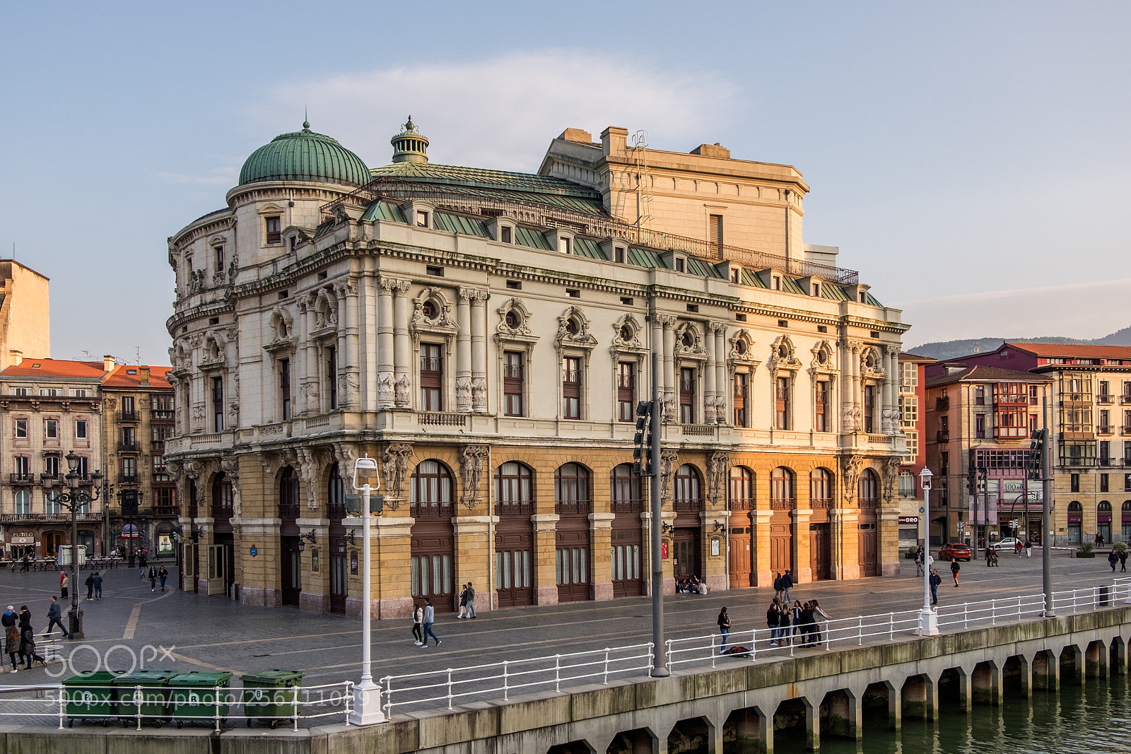 Fujifilm X-T10 sample photo. Arriaga theater bilbao photography