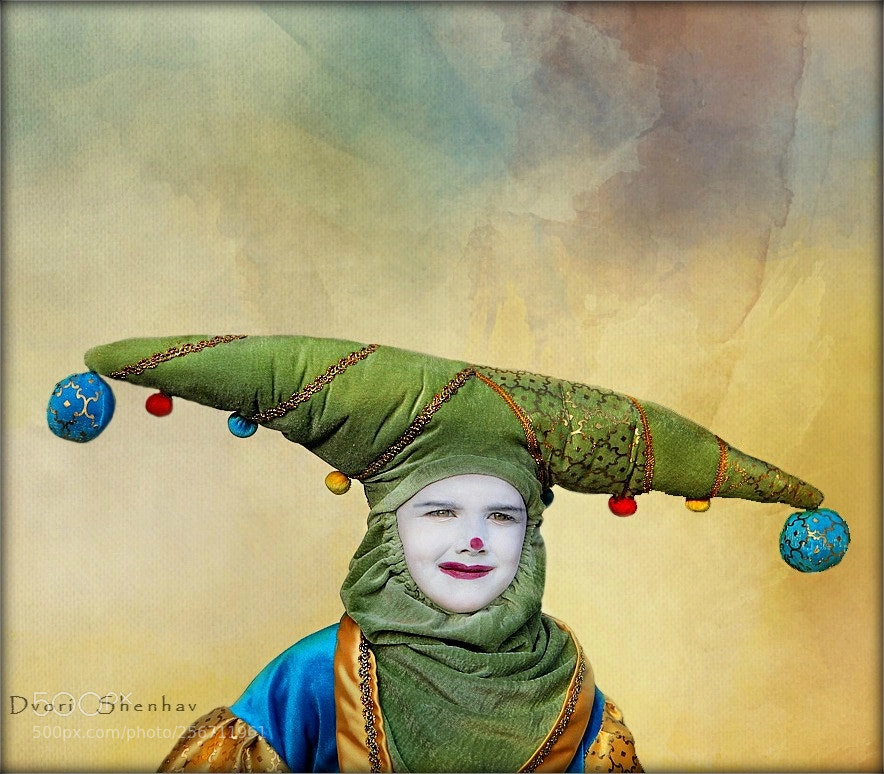 Canon EOS 5D Mark II sample photo. The young clown photography