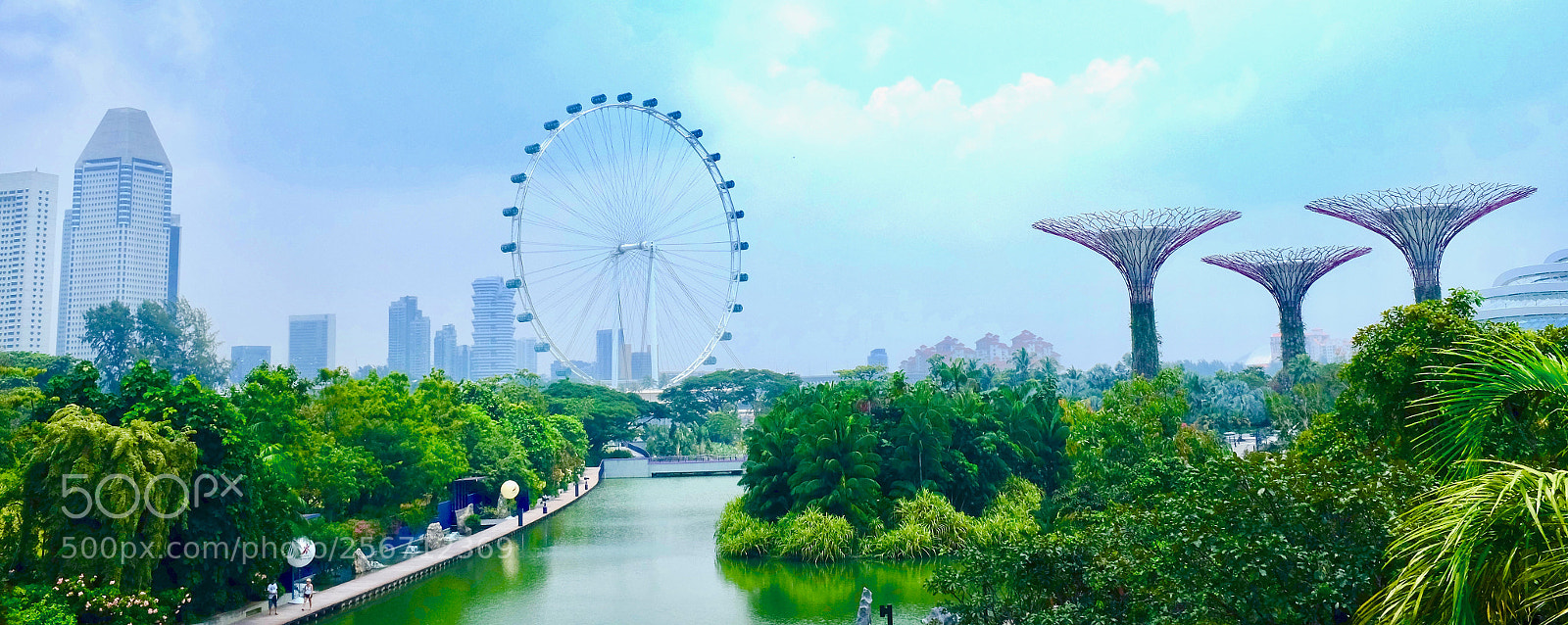 Fujifilm X100S sample photo. Marina bay, singapore photography