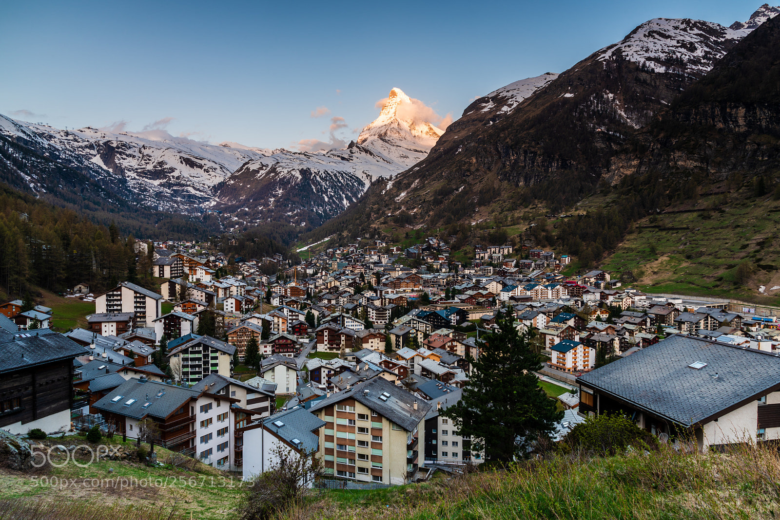 Nikon D750 sample photo. Matterhorn sunrise photography