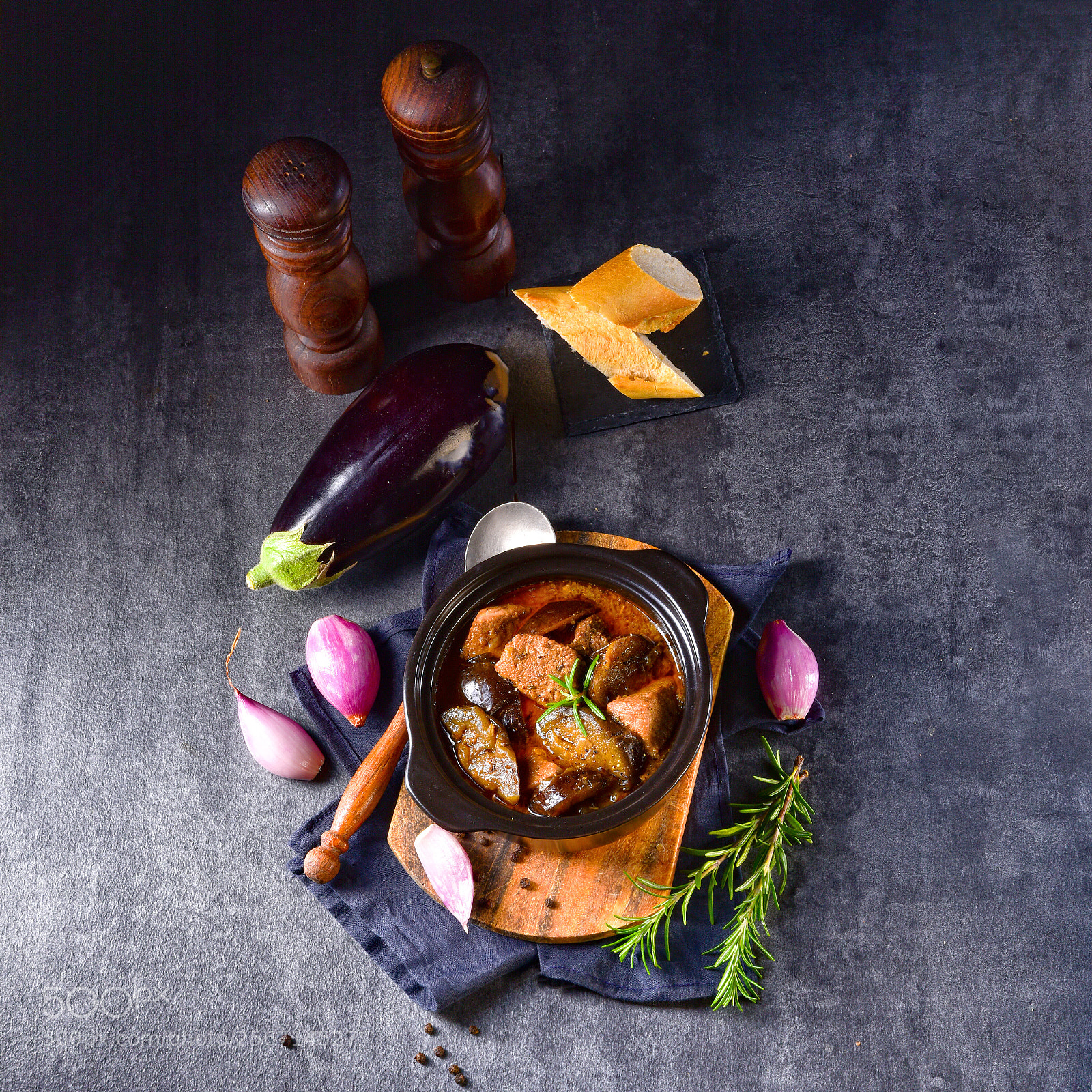 Nikon D810 sample photo. Eggplant casserole - melitzanes photography