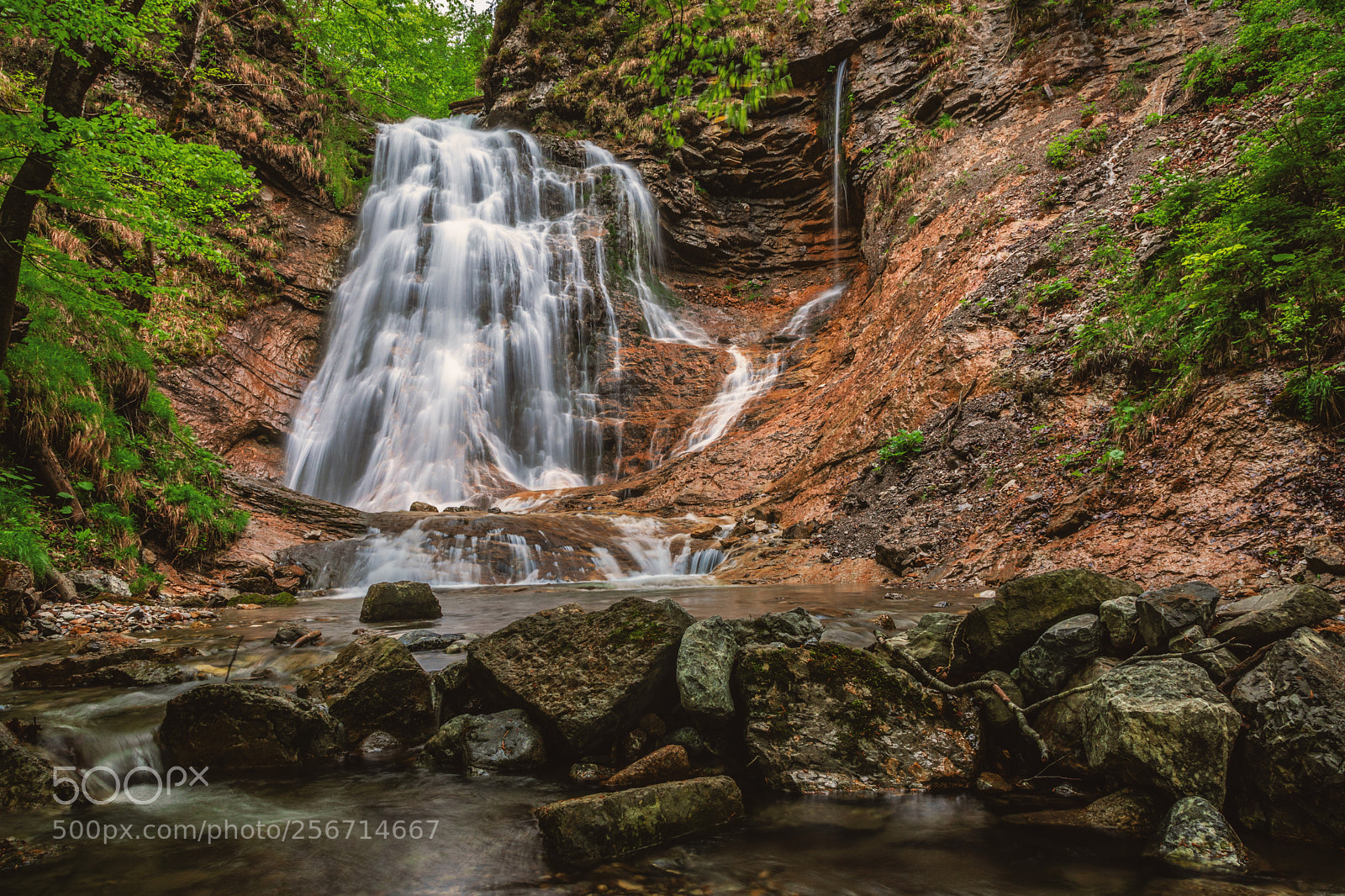 Canon EOS 5D Mark IV sample photo. Stegovnik waterfall photography