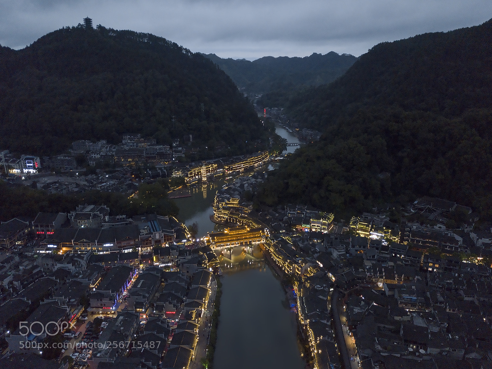 DJI FC220 sample photo. Fenghuang photography