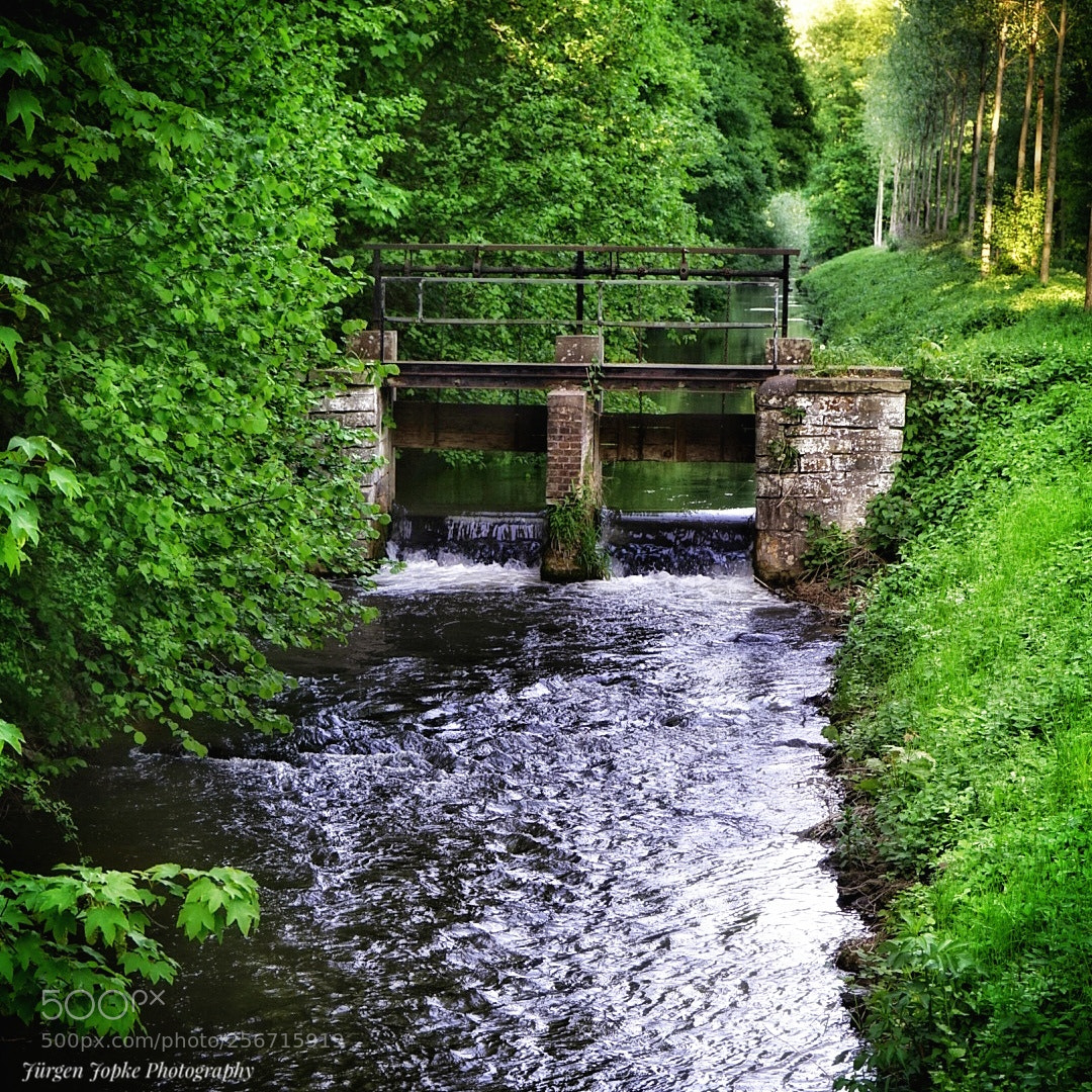Sony a7 sample photo. "old weir" photography