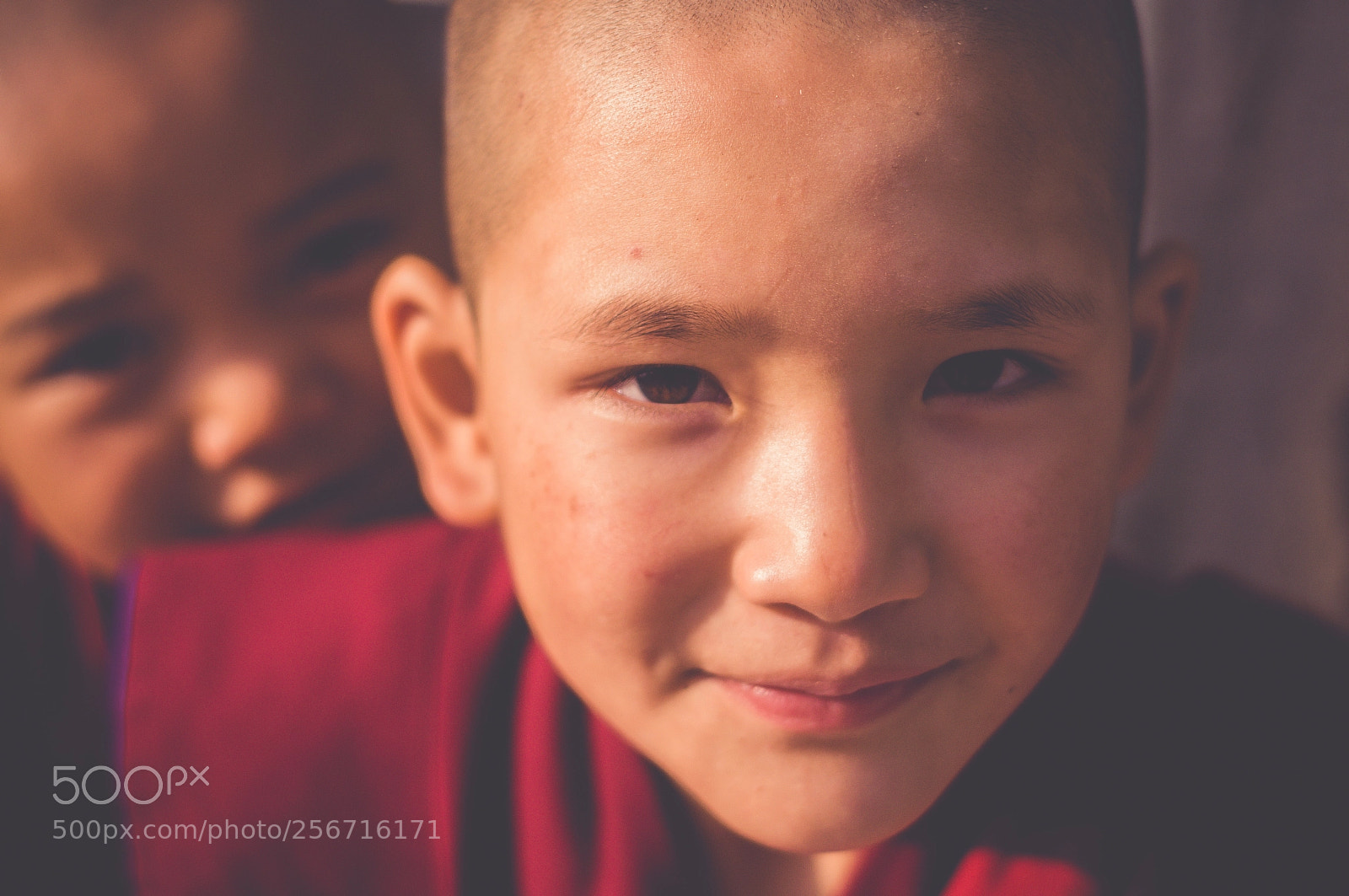 Nikon D90 sample photo. Lama tibet girl photography
