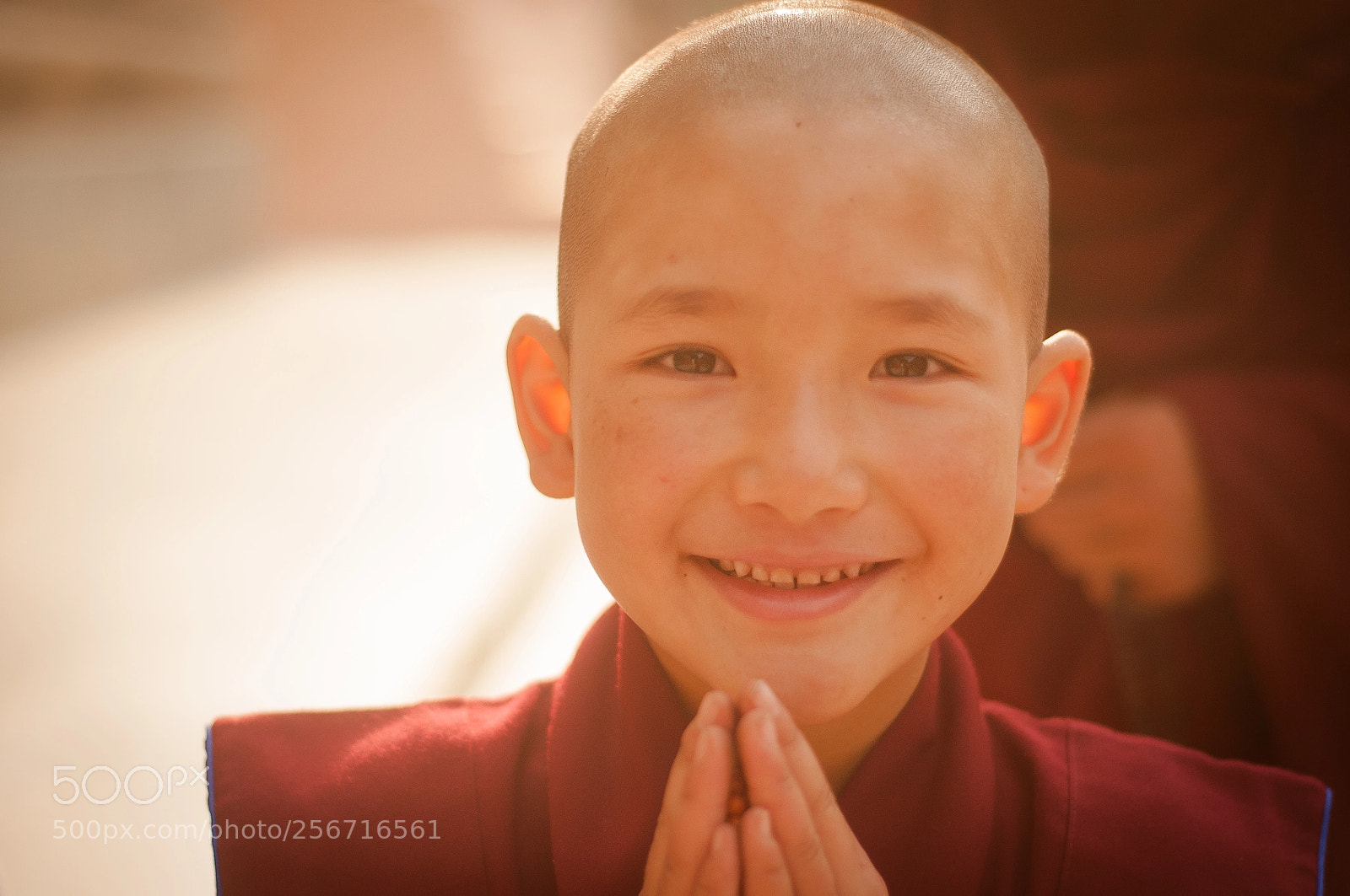 Nikon D90 sample photo. Lama tibet girl photography