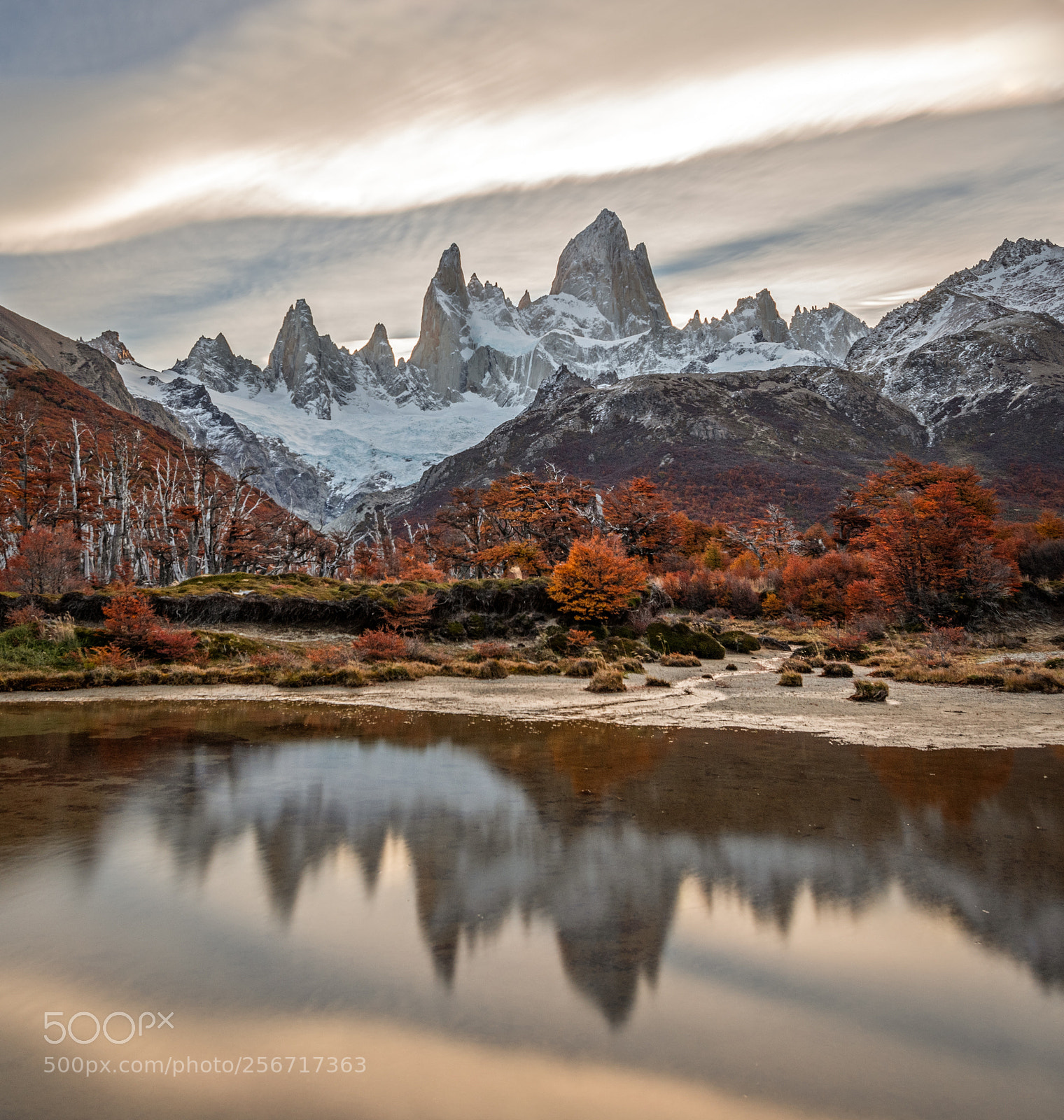 Nikon D850 sample photo. Reflections of fitz roy photography
