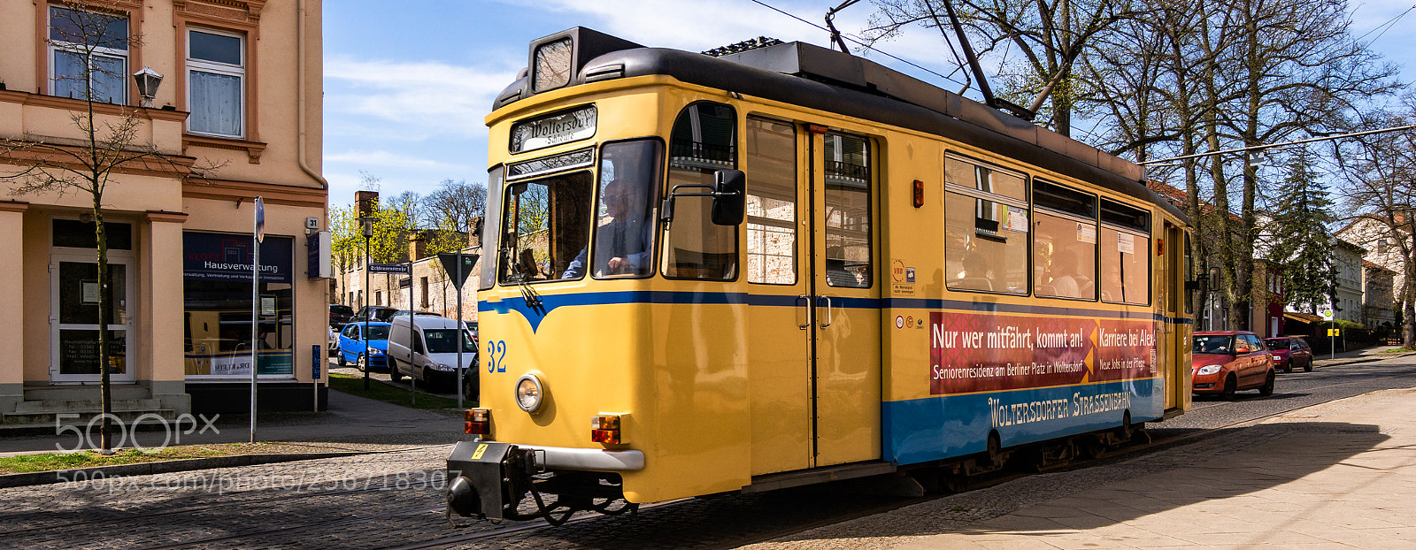 Sony ILCA-77M2 sample photo. Tram in woltersdorf photography