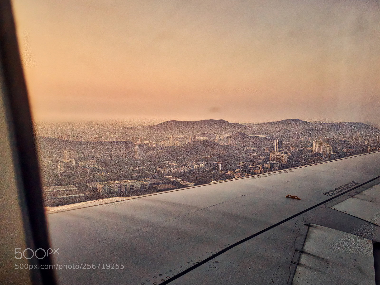 Apple iPhone SE sample photo. From my airplane window photography