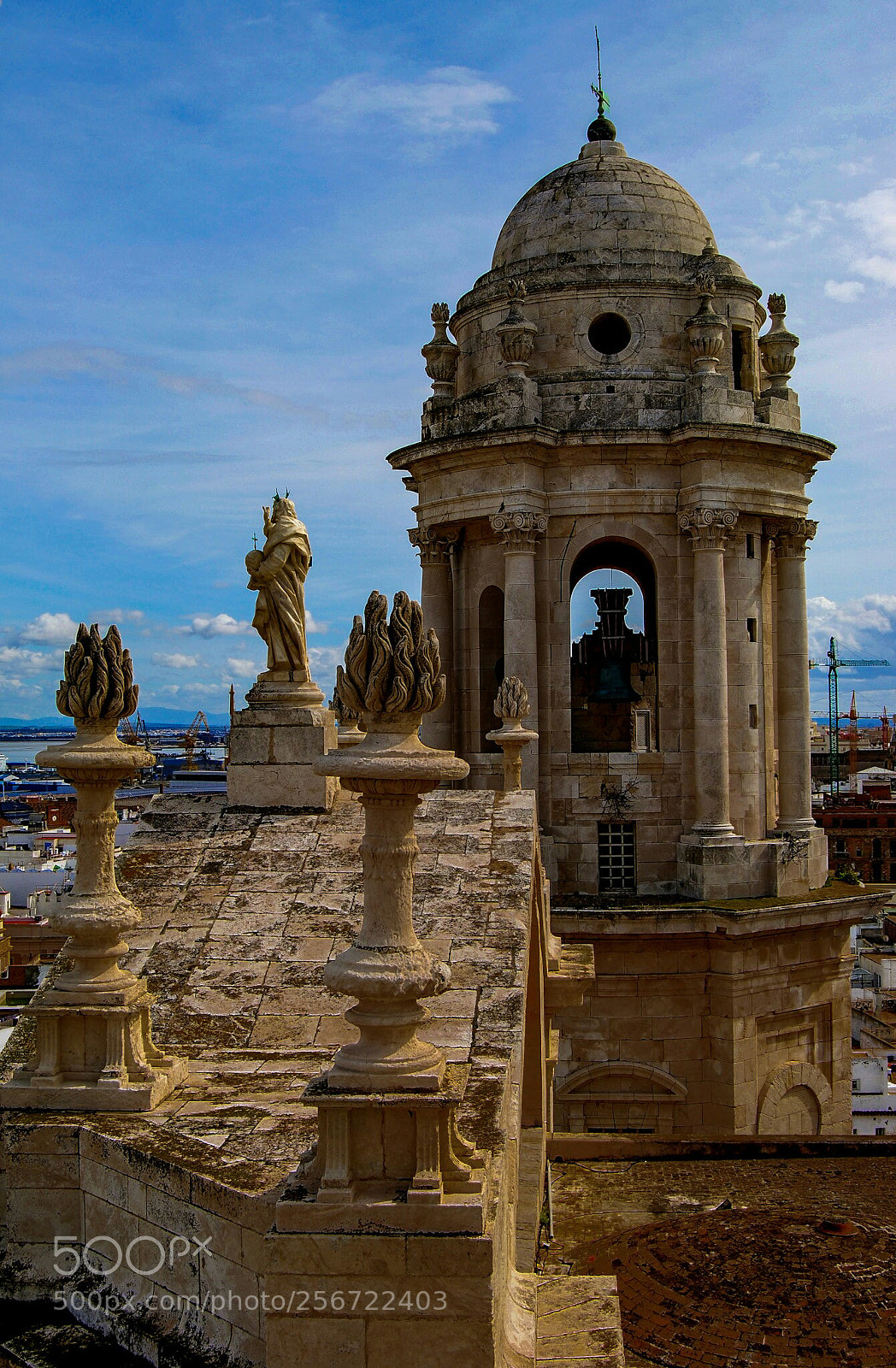 Nikon D3000 sample photo. Catedral de cádiz photography