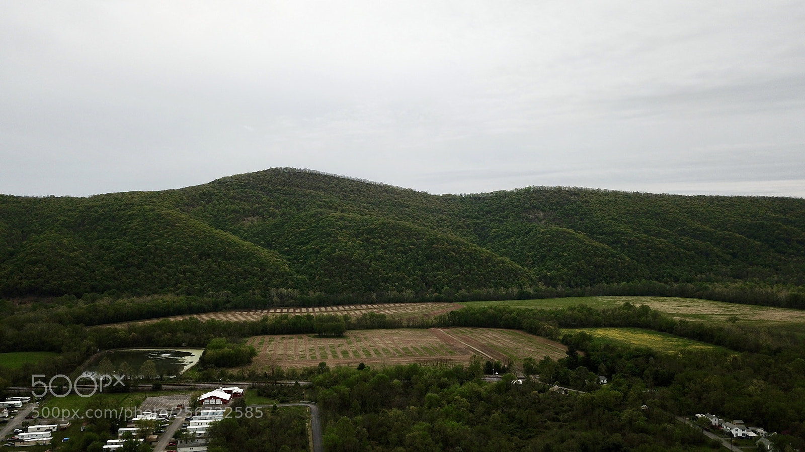 DJI FC220 sample photo. Mountain ride photography