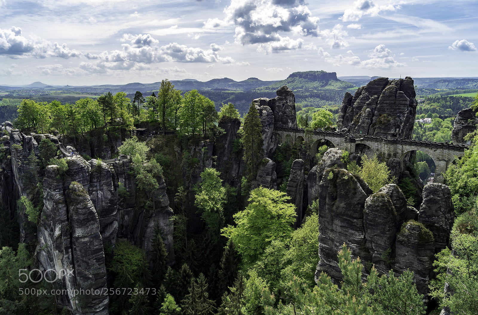 Sony SLT-A58 sample photo. Bastei panorama photography
