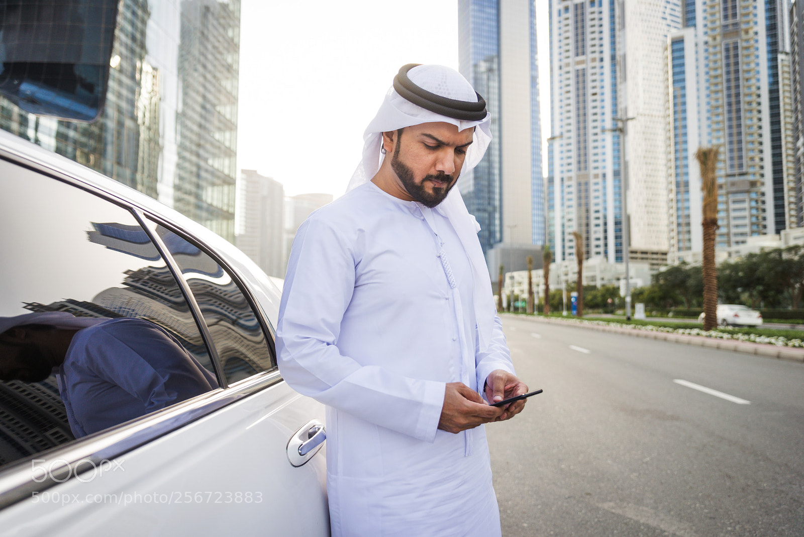 Nikon D610 sample photo. Emirati businessman portrait photography