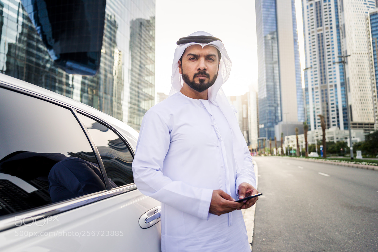 Nikon D610 sample photo. Emirati businessman portrait photography