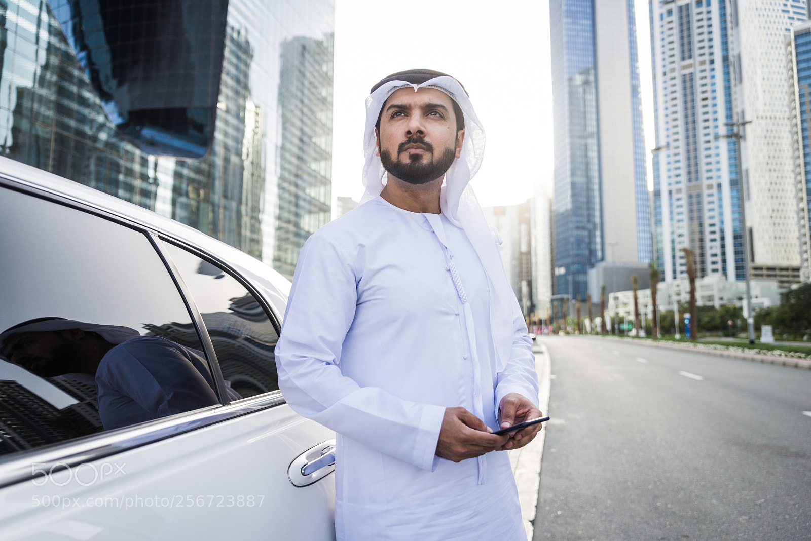 Nikon D610 sample photo. Emirati businessman portrait photography