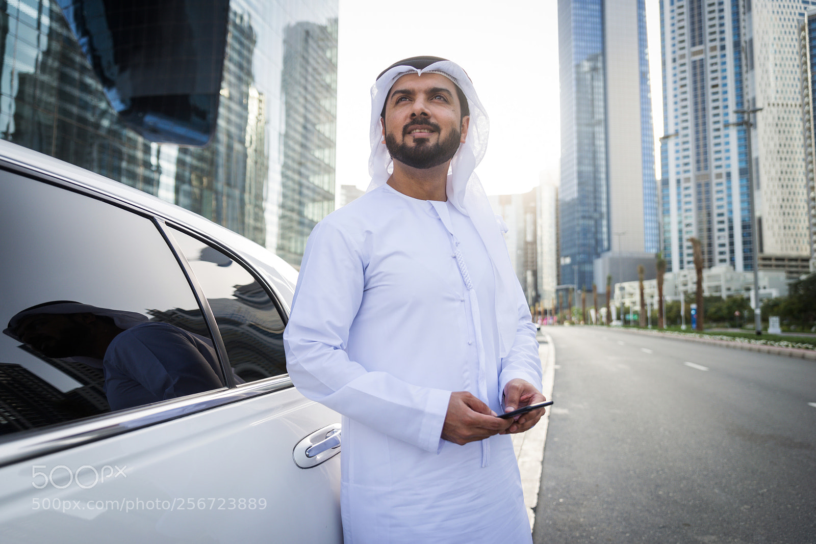 Nikon D610 sample photo. Emirati businessman portrait photography