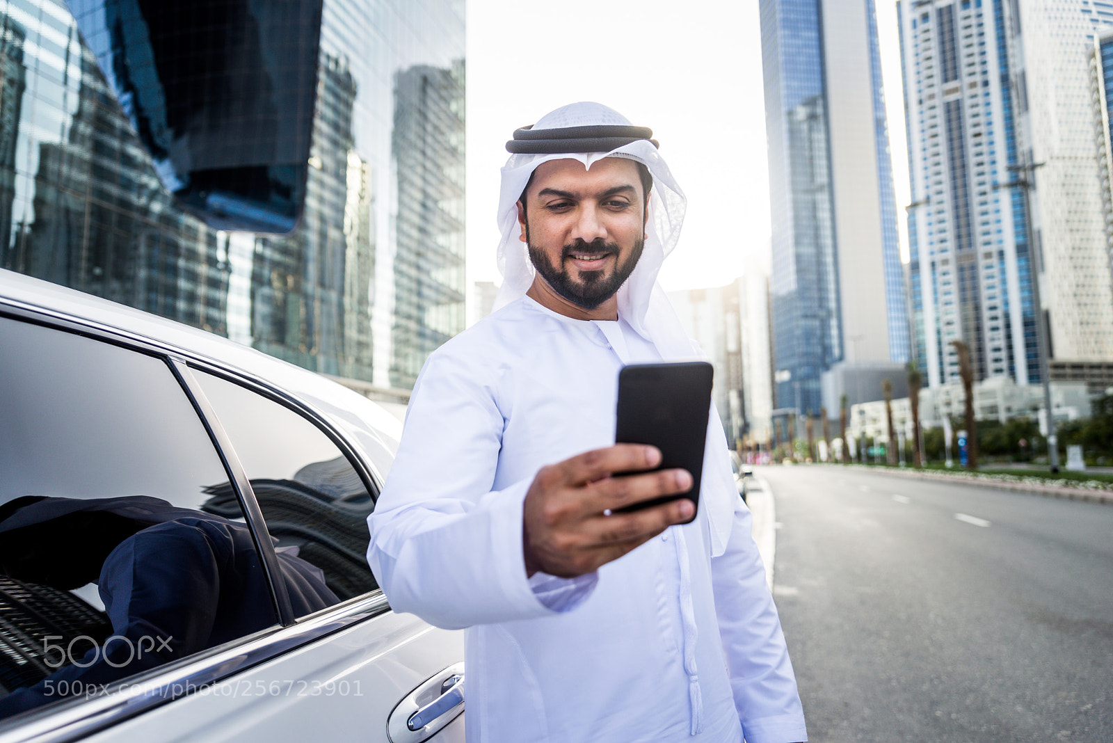 Nikon D610 sample photo. Emirati businessman portrait photography