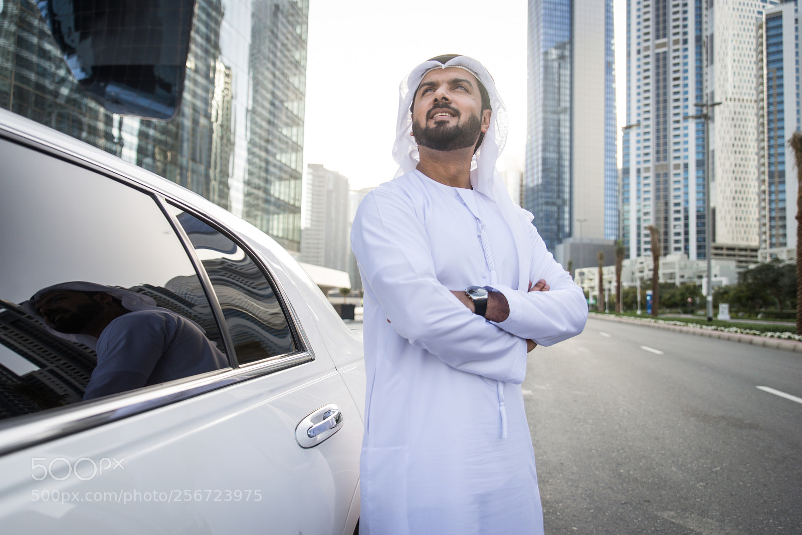 Nikon D610 sample photo. Emirati businessman portrait photography