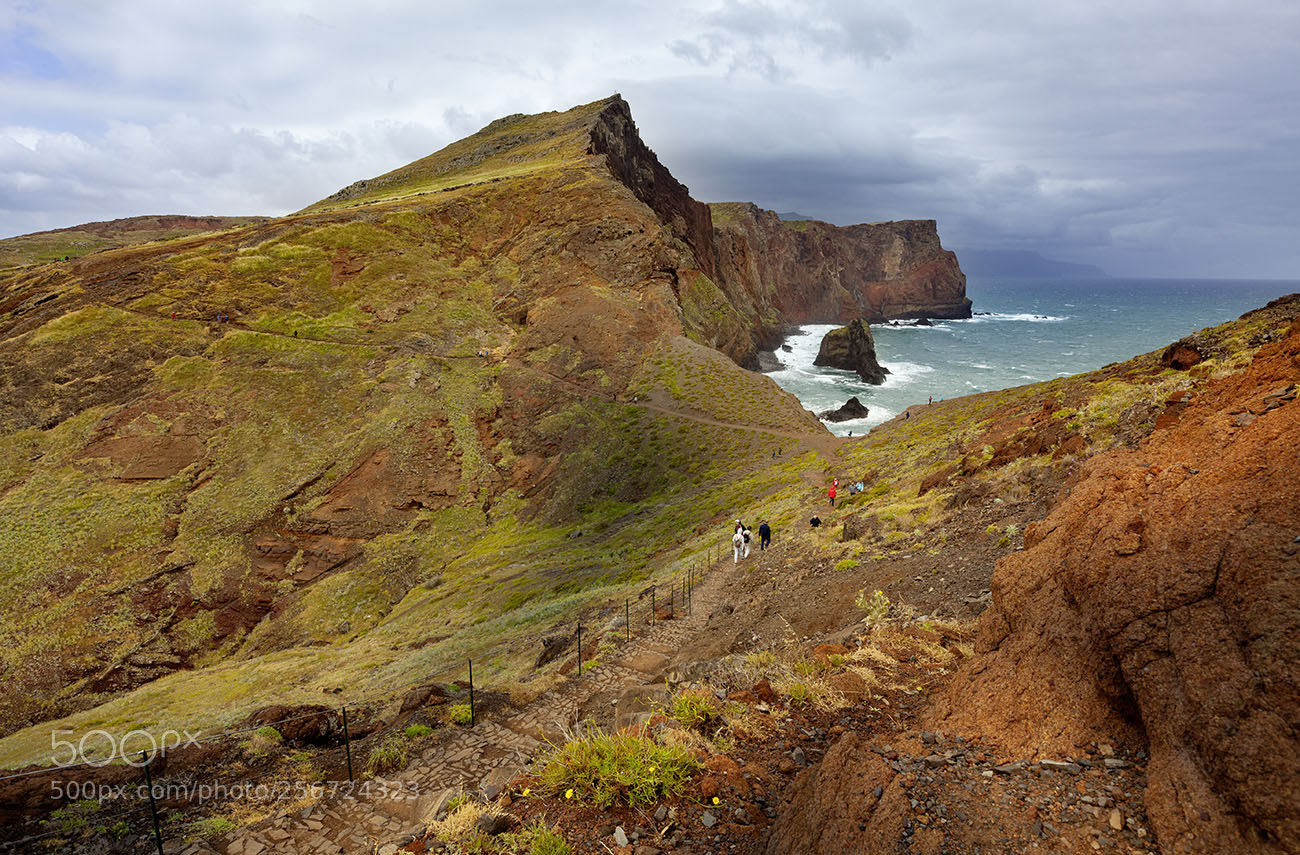 Canon EOS 5D Mark II sample photo. Land and sea photography