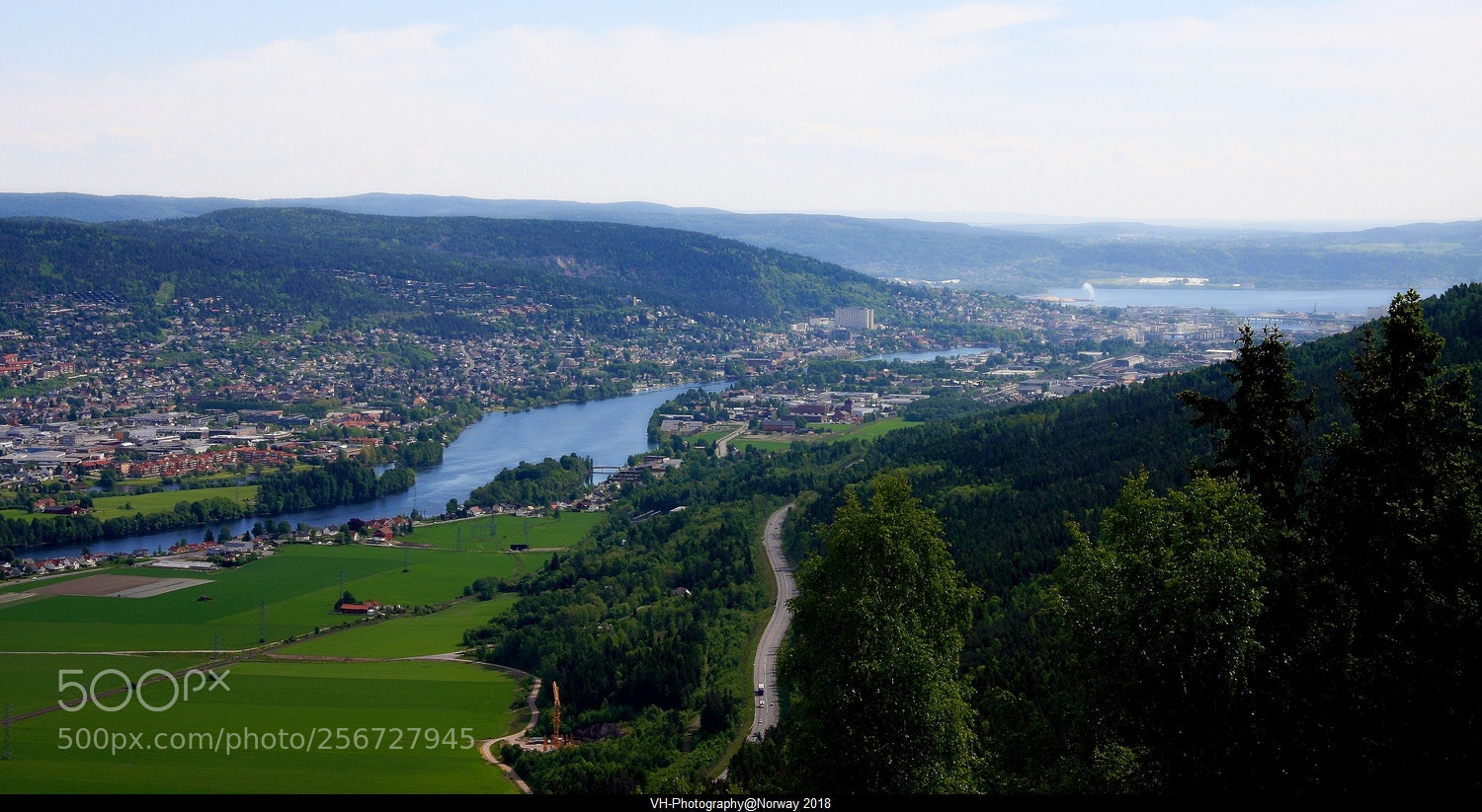 Canon EOS 40D sample photo. City of drammen. photography