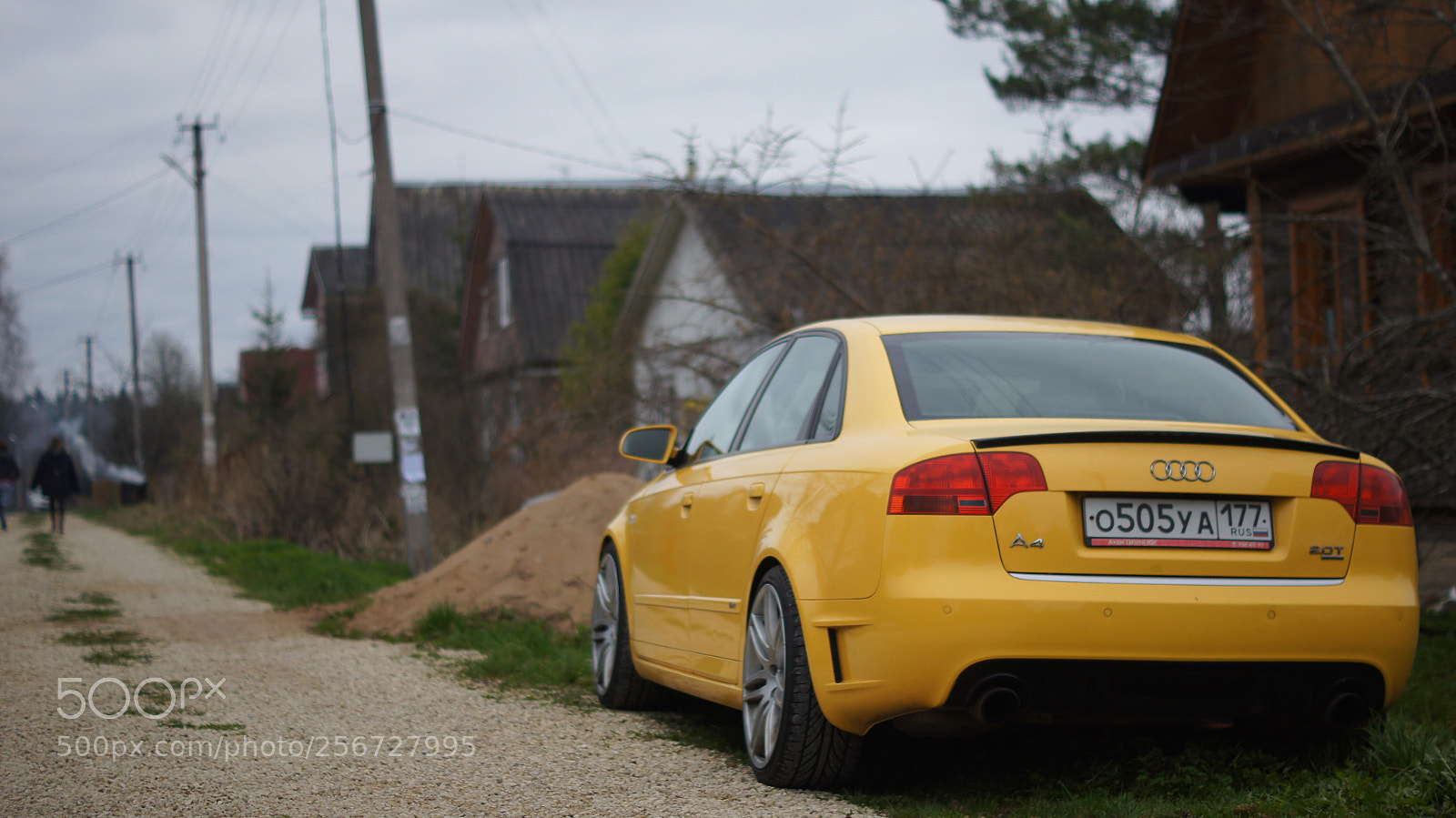 Sony SLT-A55 (SLT-A55V) sample photo. Village road photography