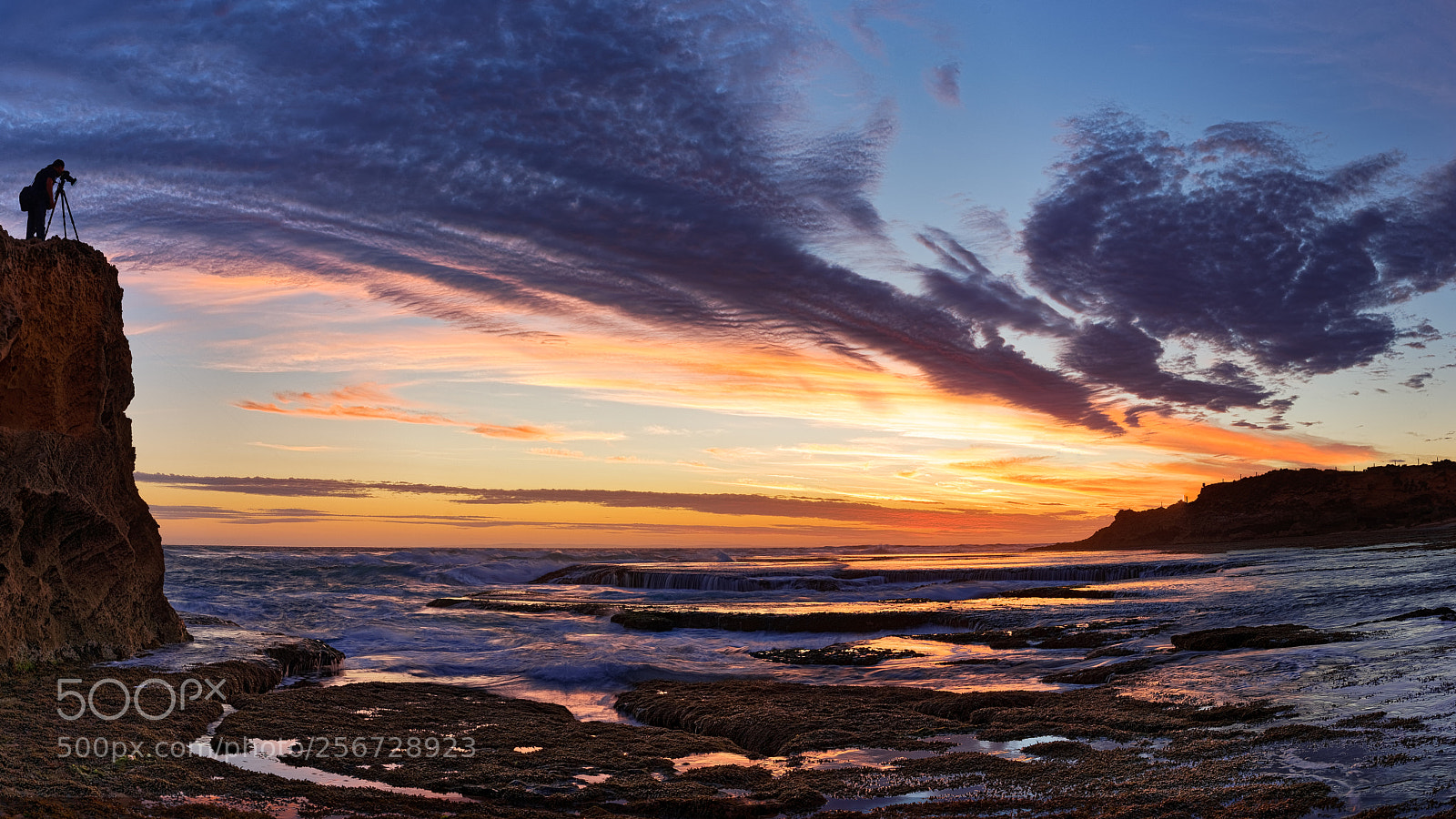 Sony a7 II sample photo. Photographer on the rocks photography