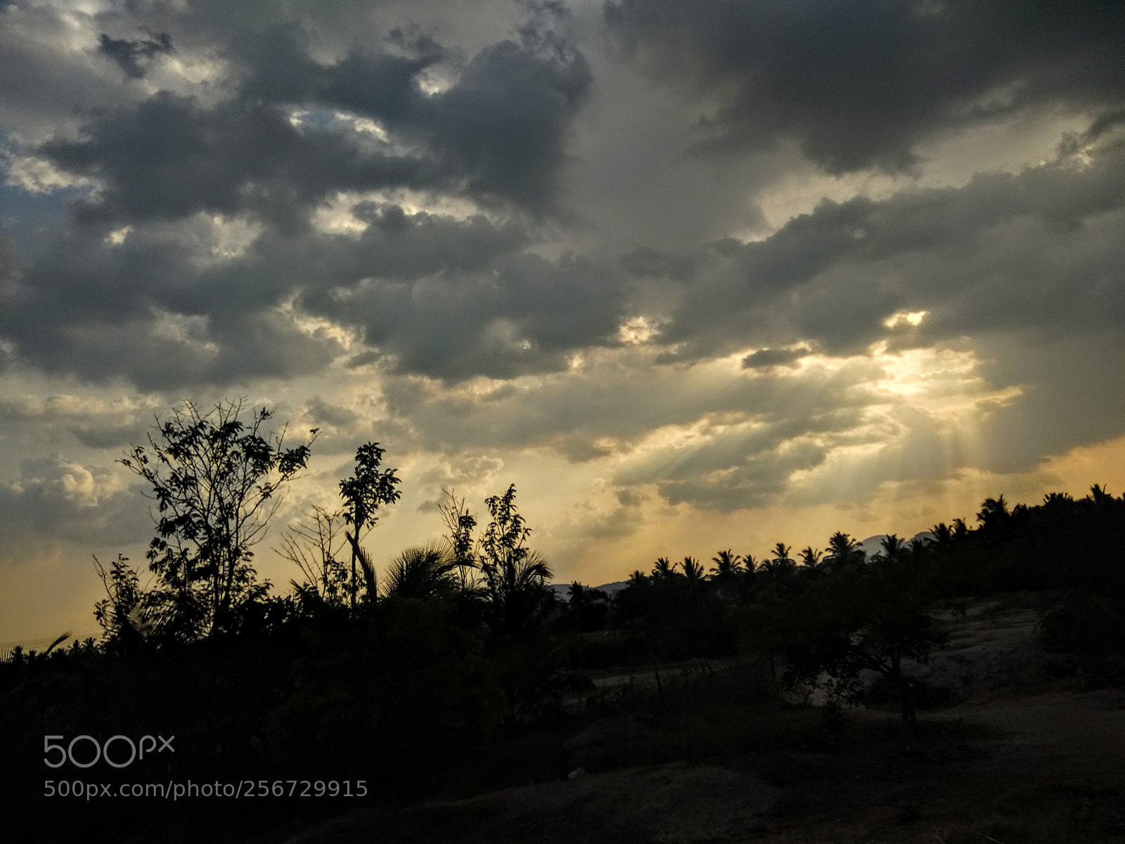 Xiaomi Mi A1 sample photo. Sunrays and rain clouds photography