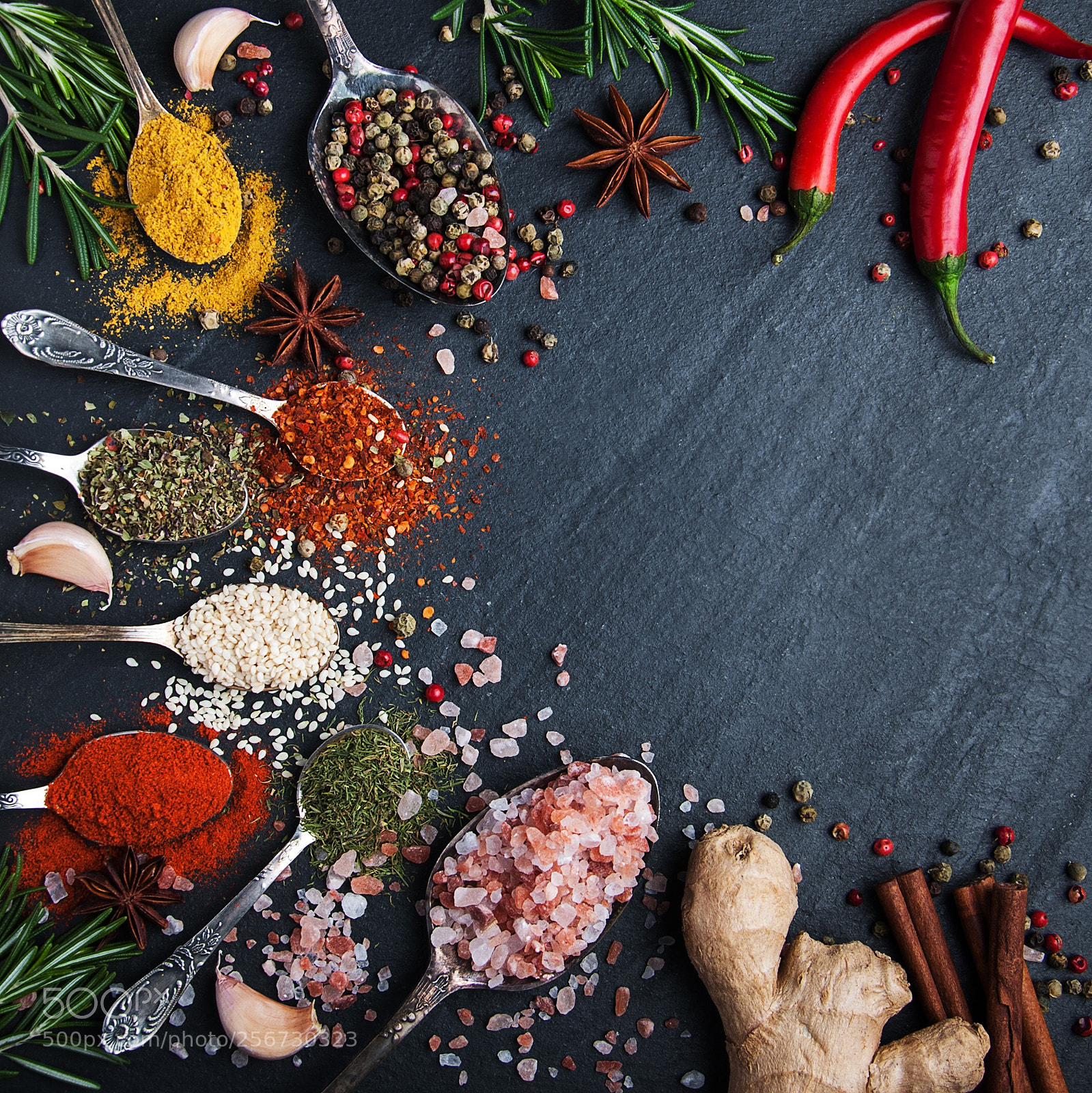 Nikon D90 sample photo. Spices  photography