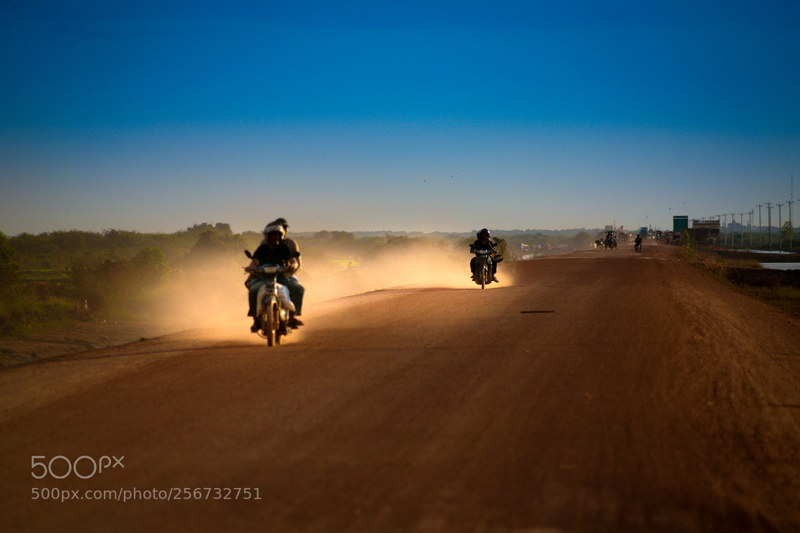 Canon EOS 5D sample photo. Ride to fisherman village photography