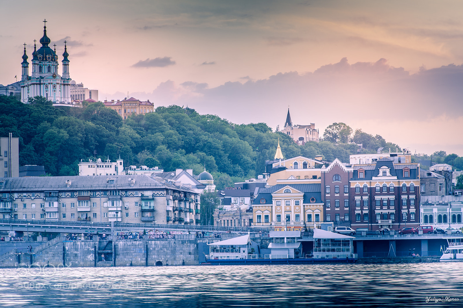 Canon EOS 6D sample photo. The kiev sunset photography