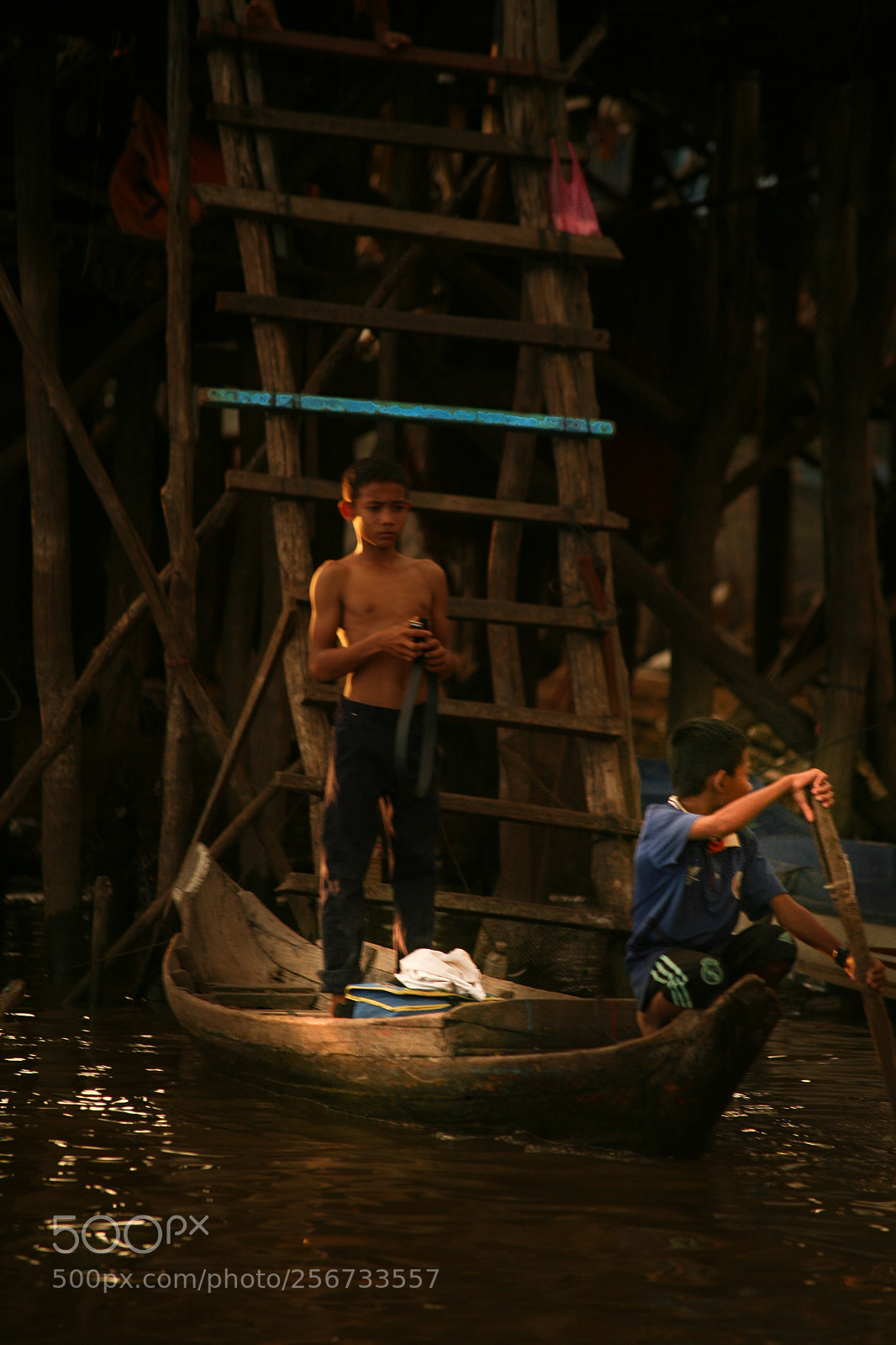 Canon EOS 5D sample photo. Ride to fisherman village photography