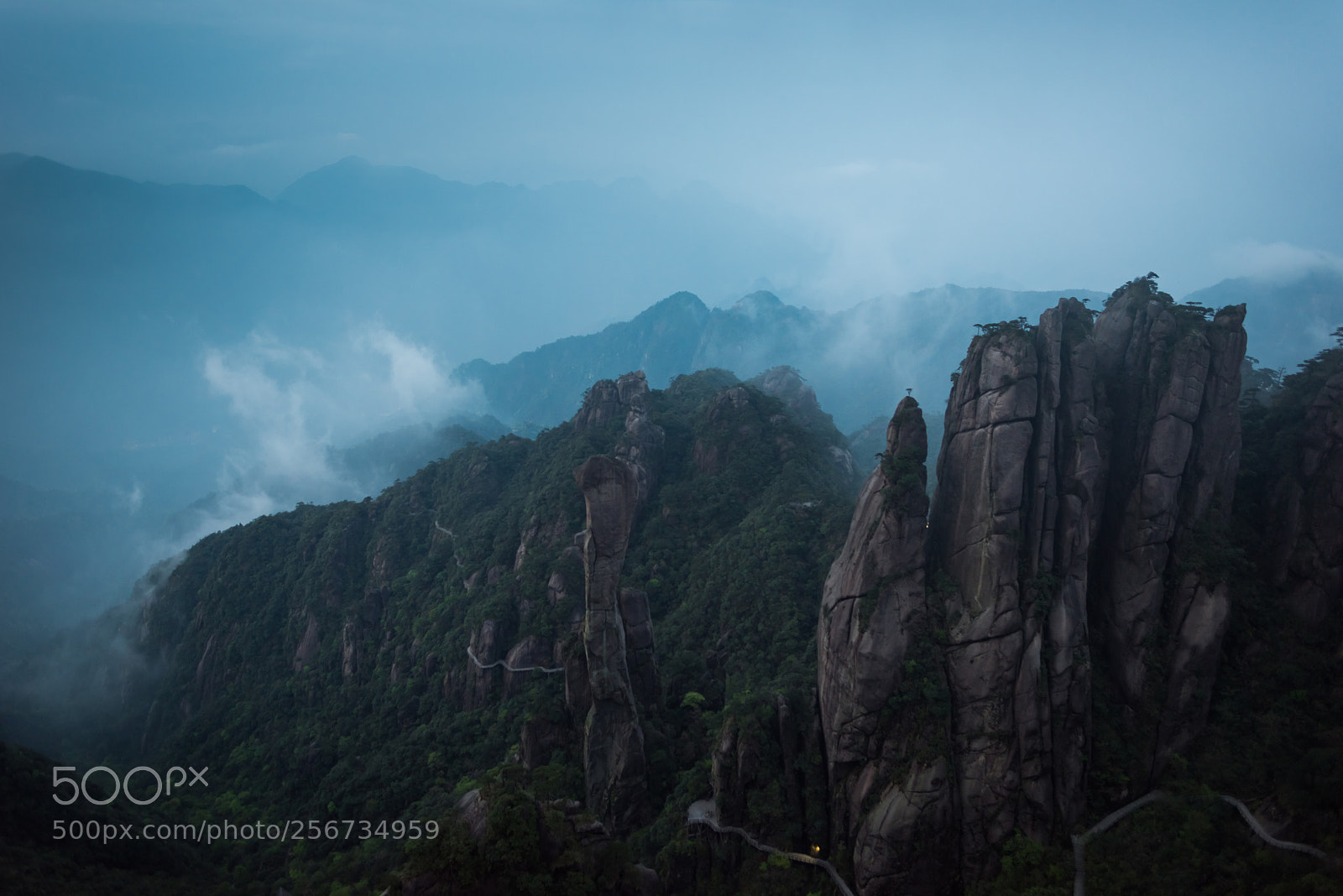 Nikon D810 sample photo. Sanqingshan mountains in photography