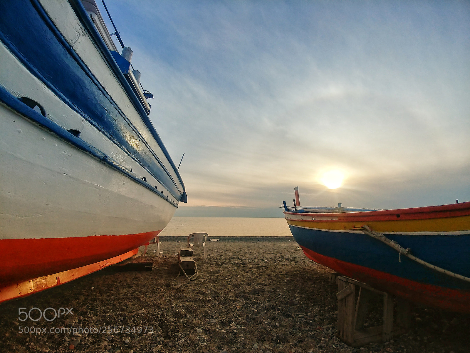 LG G6 sample photo. Sunrise from beach photography