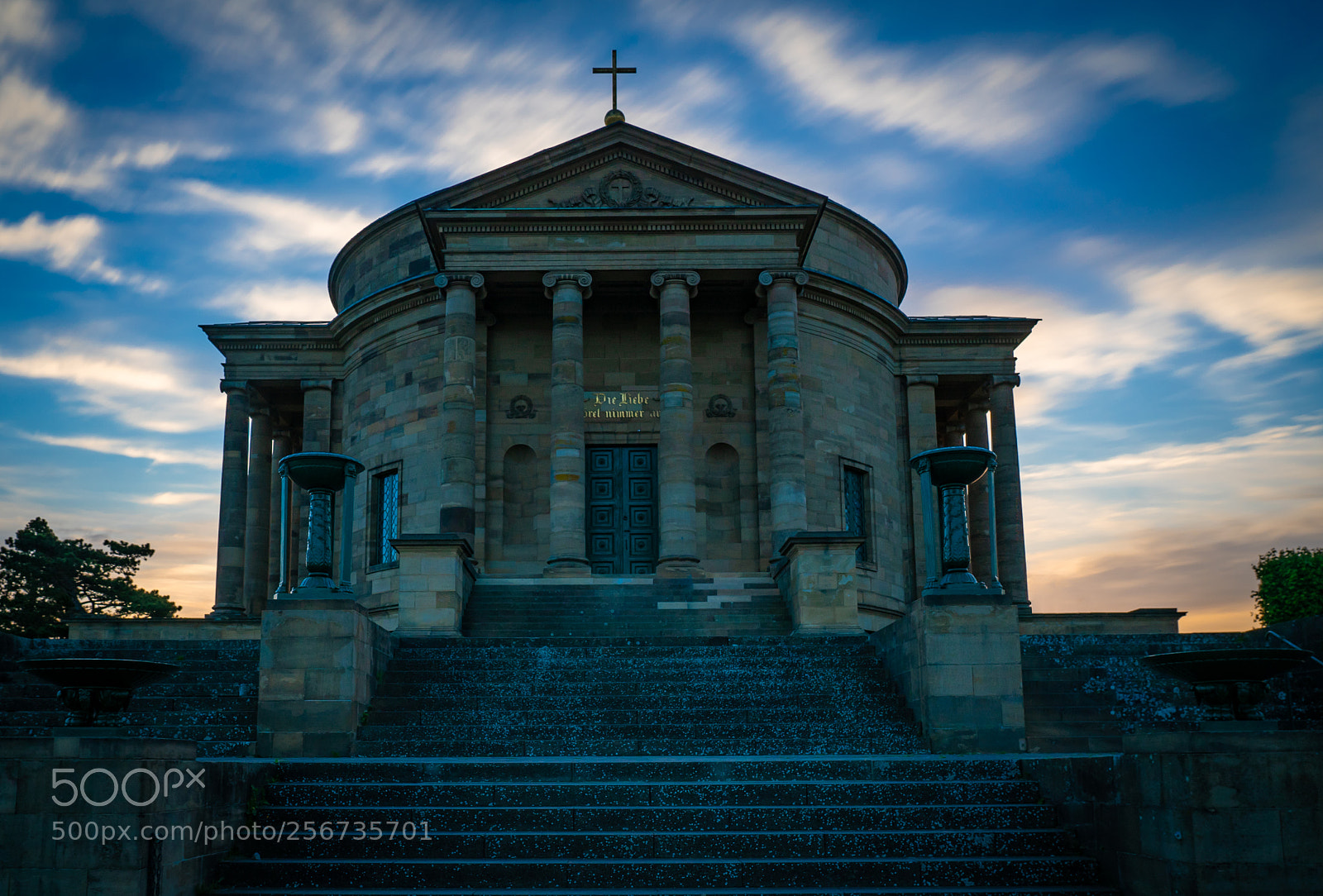 Sony a7 sample photo. Sunrise at the chapel photography