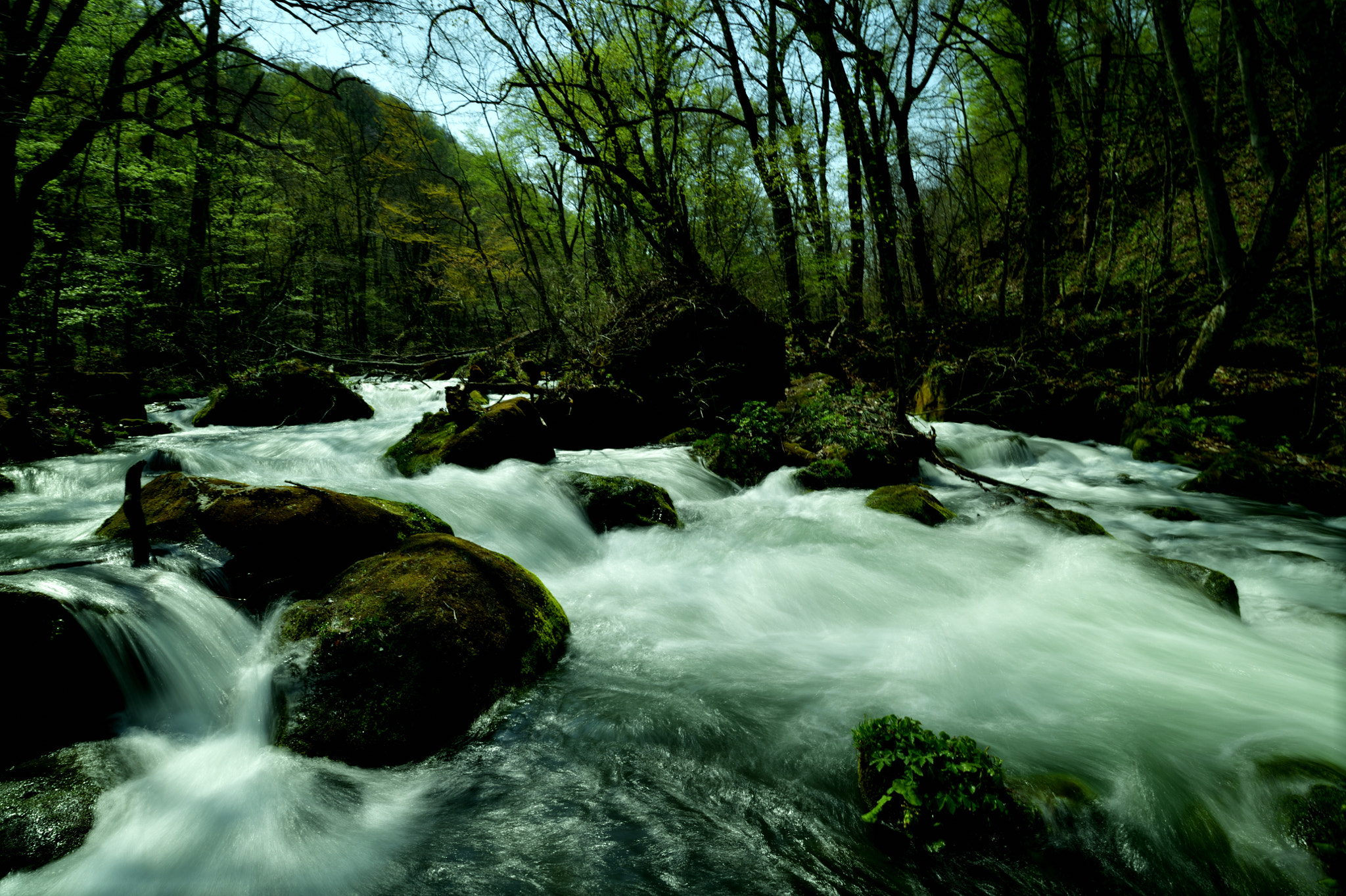 Nikon AF-S Nikkor 18-35mm F3.5-4.5G ED sample photo. Stream photography