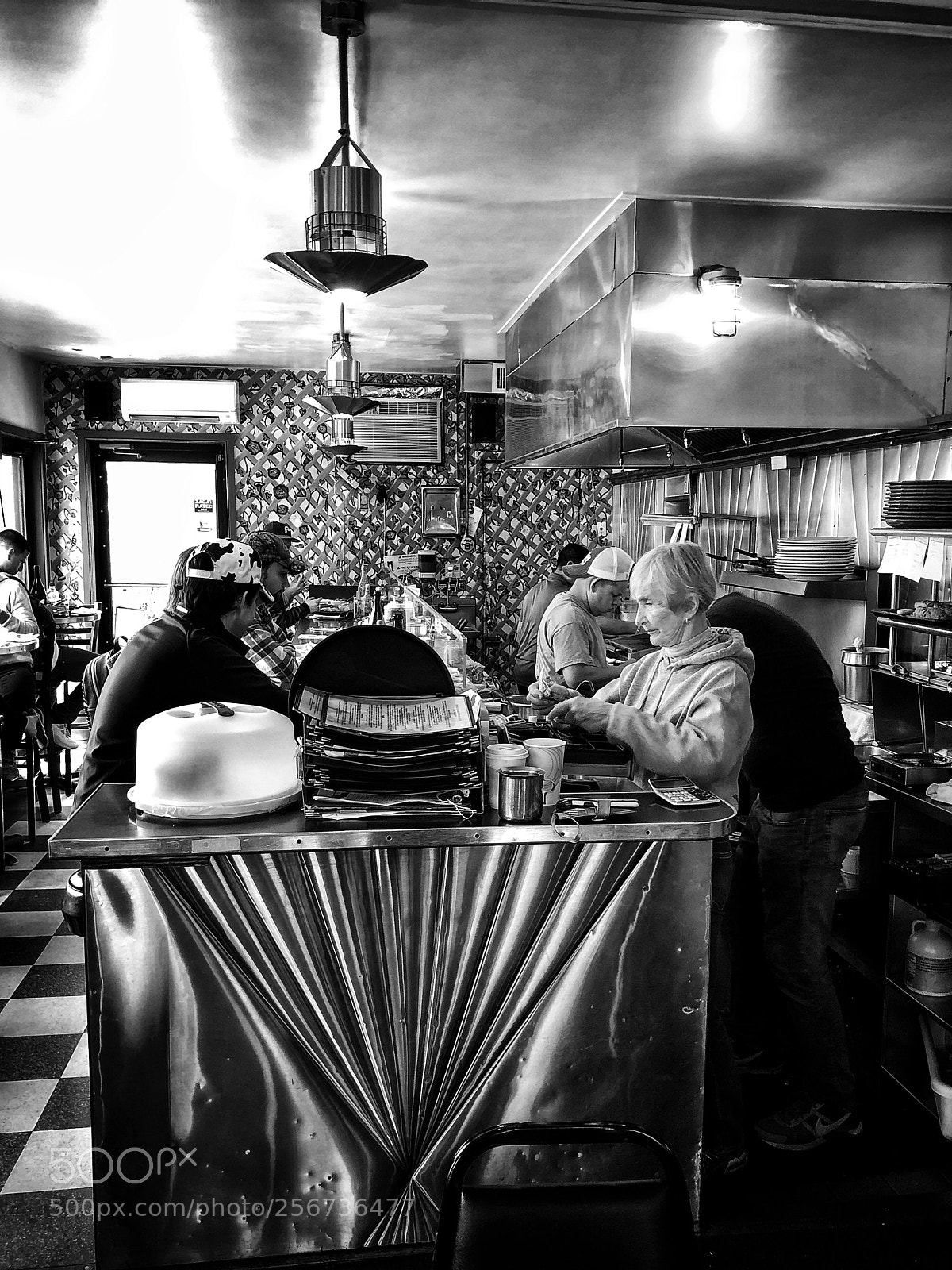 Apple iPhone X sample photo. Diner photography