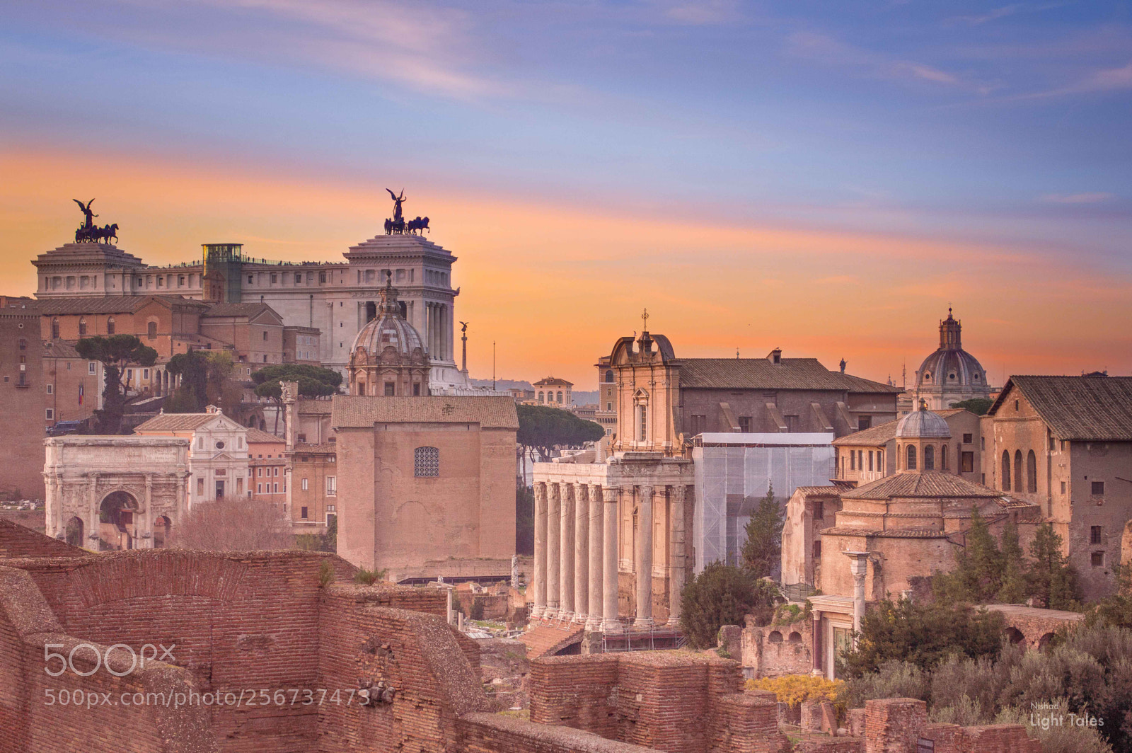 Nikon D3200 sample photo. Roman village photography