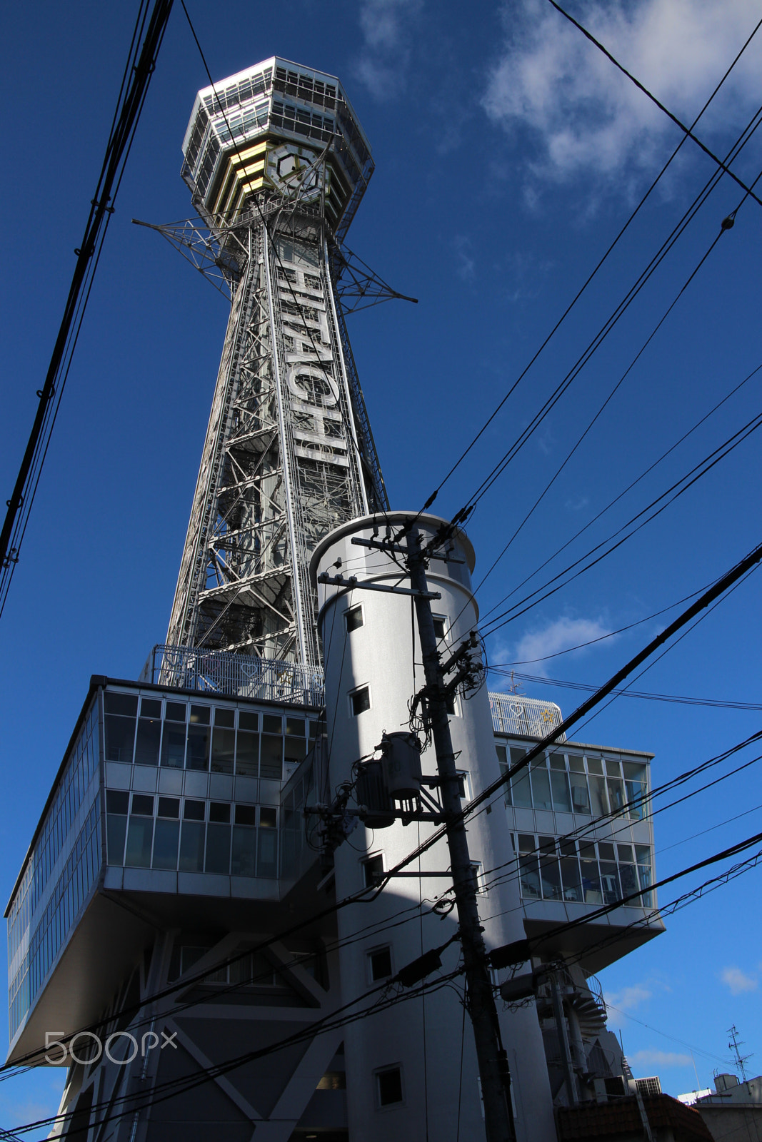 Canon EOS M sample photo. Tsutenkaku, osaka photography
