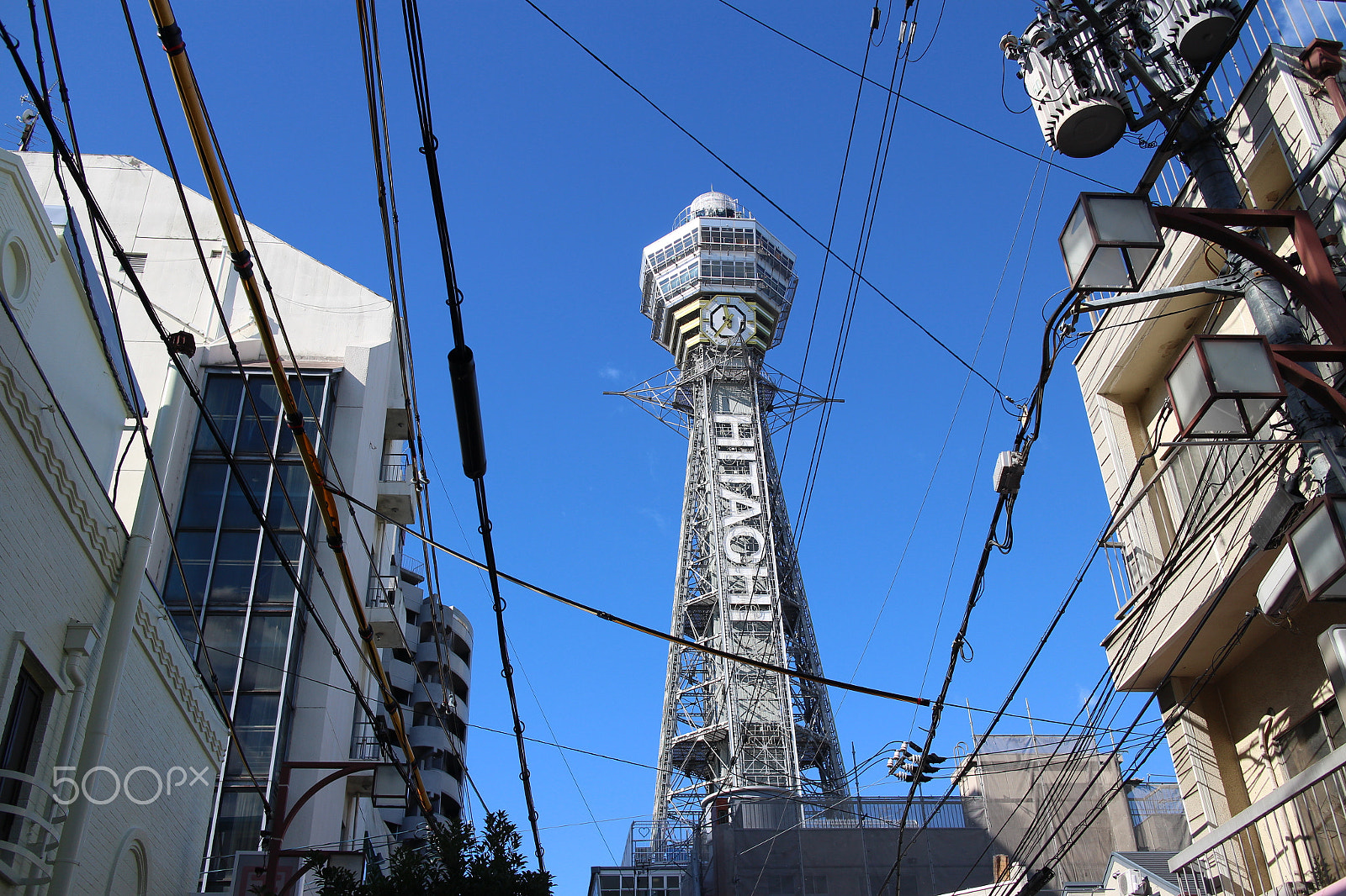 Canon EOS M sample photo. Tsutenkaku, osaka photography