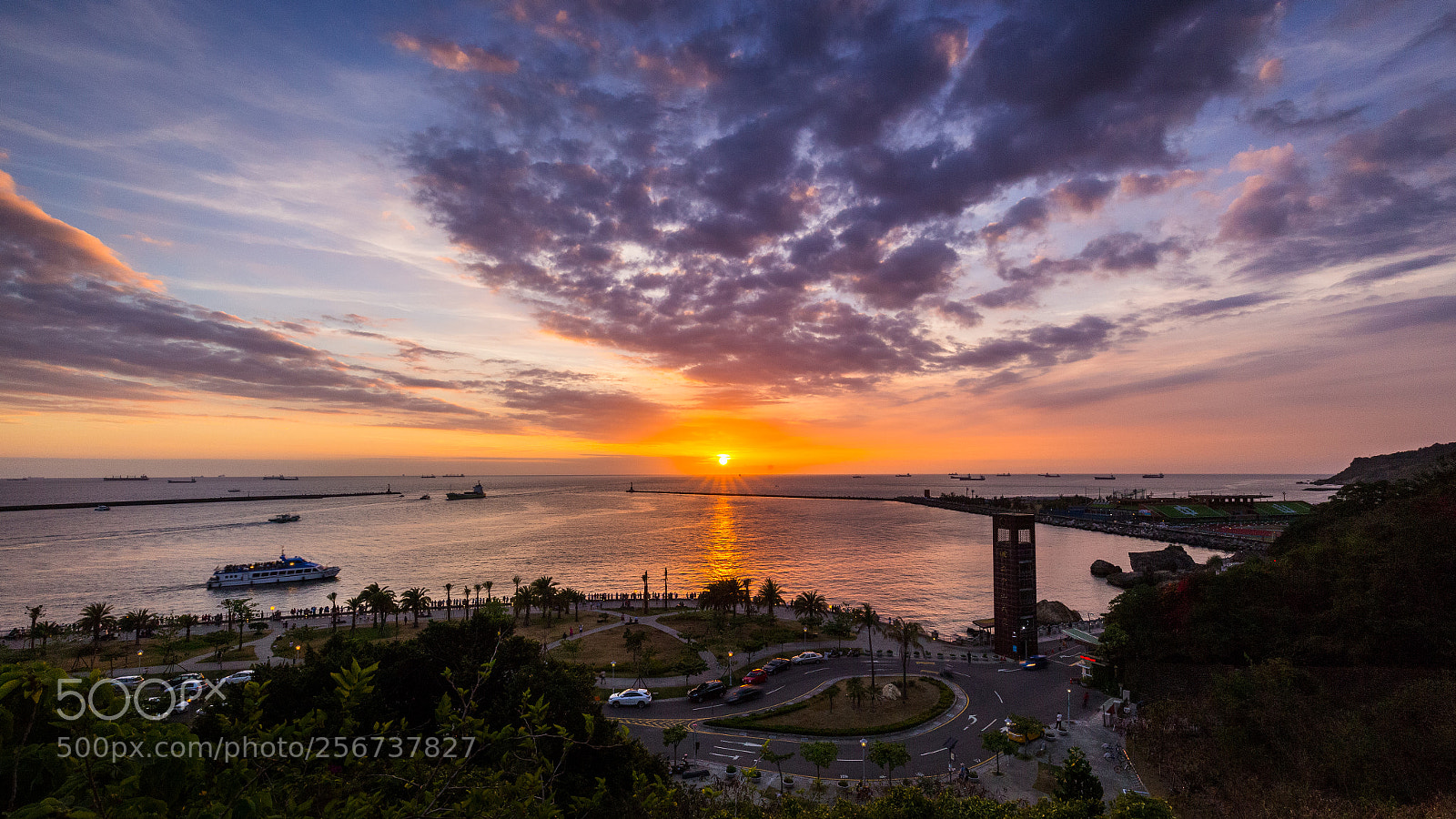 Canon EOS 6D sample photo. 西子灣(sizihwan bay)日落(sunset) photography