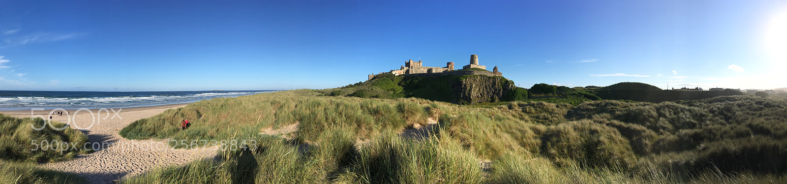 Apple iPhone SE sample photo. Bamburgh castle photography