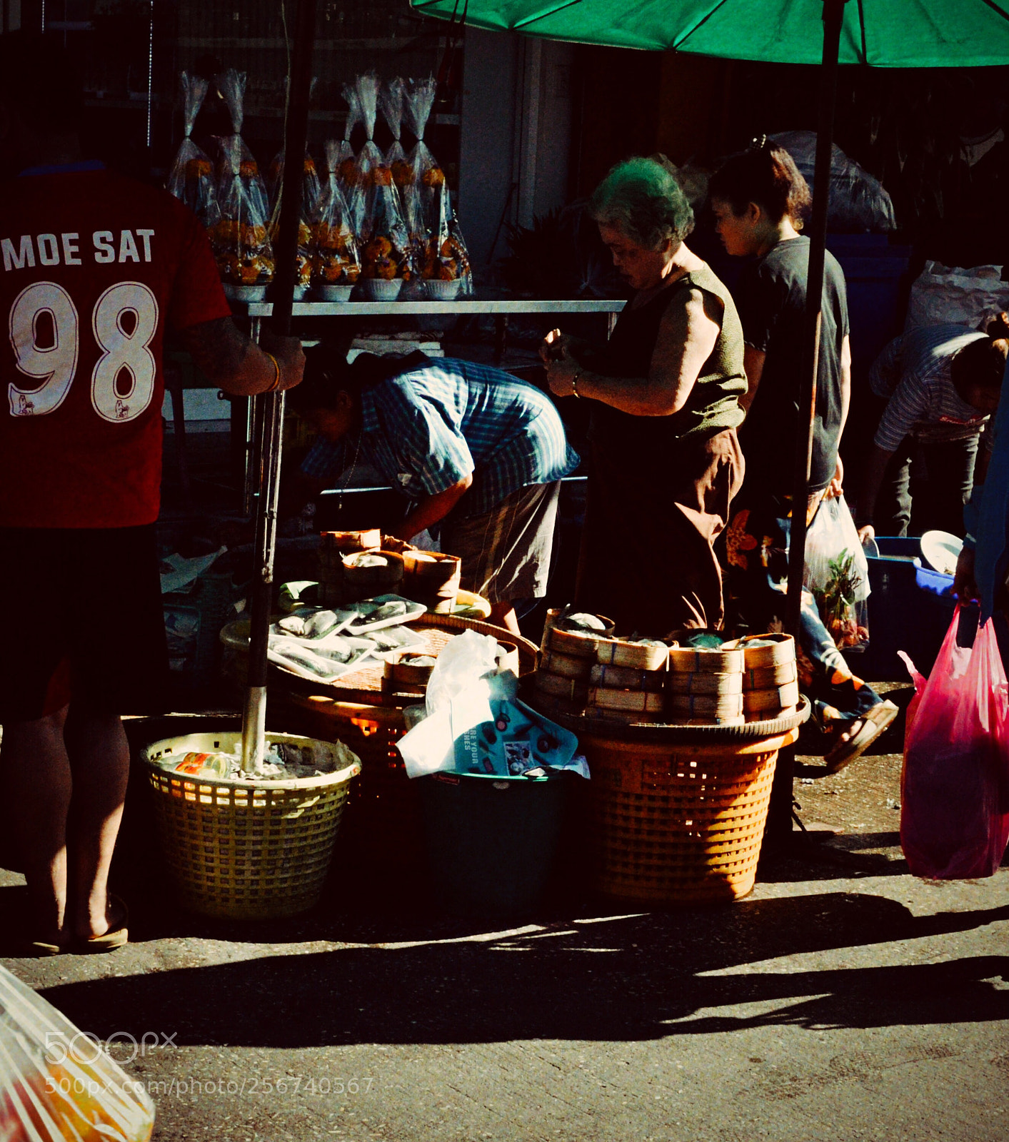 Nikon D3100 sample photo. Market photography