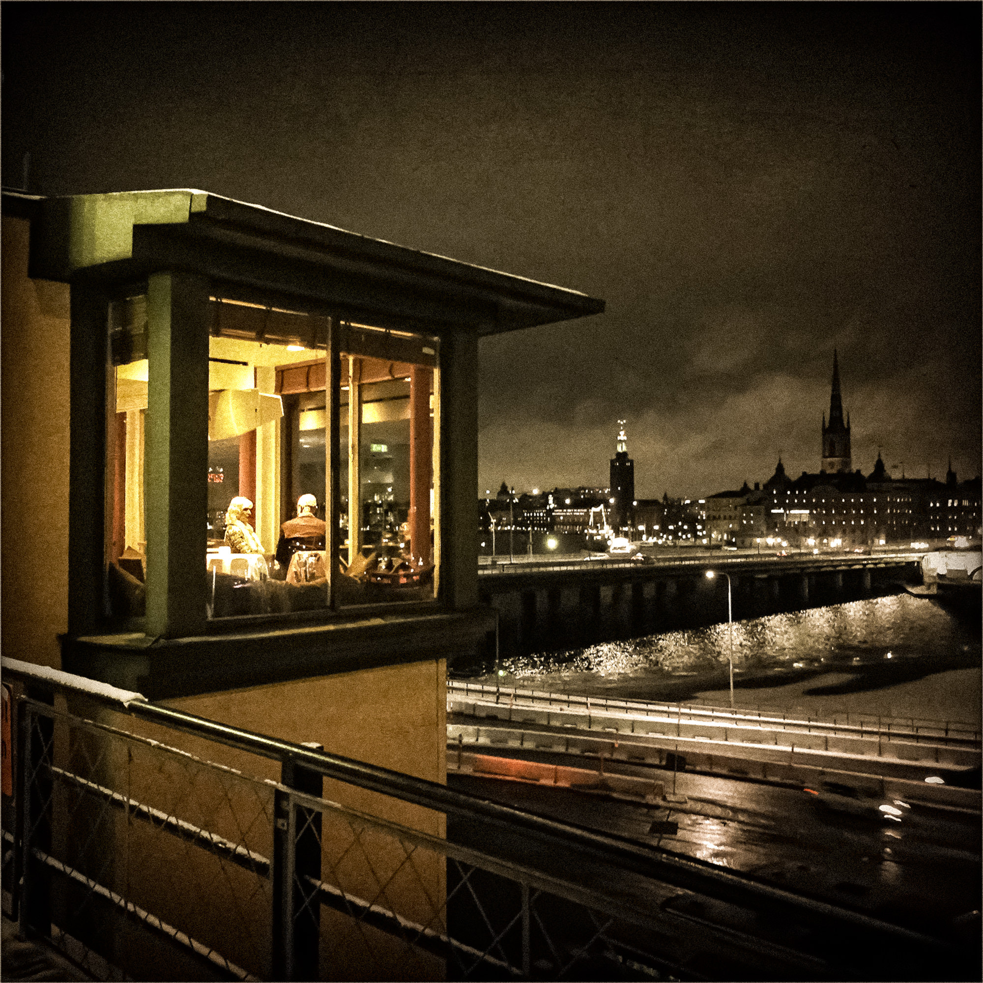 Hipstamatic 279 sample photo. Stockholm by night - 2/3 photography