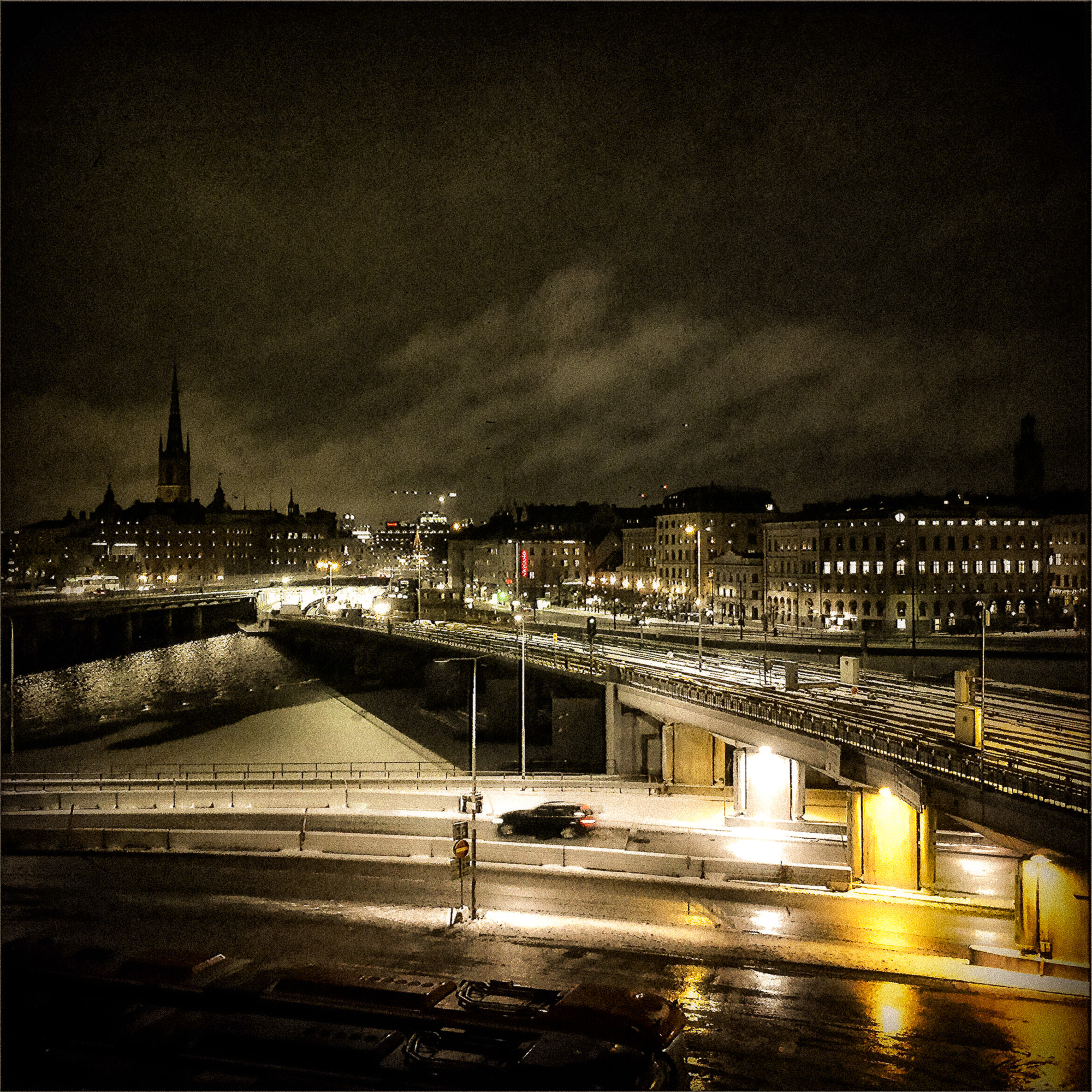 Hipstamatic 279 sample photo. Stockholm by night - 3/3 photography